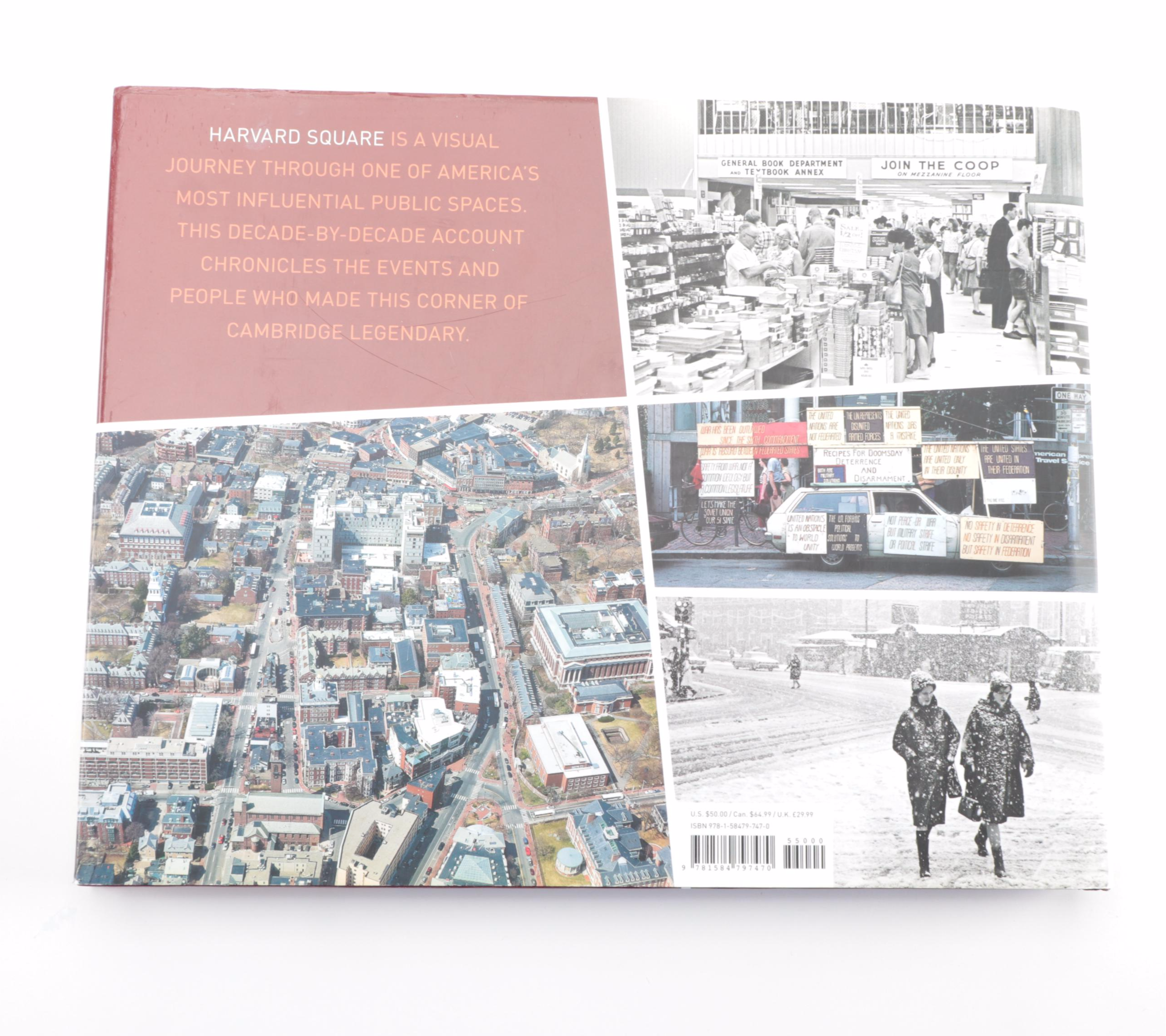 First Edition "Harvard Square: An Illustrated History Since 1950" by Mo Lotman