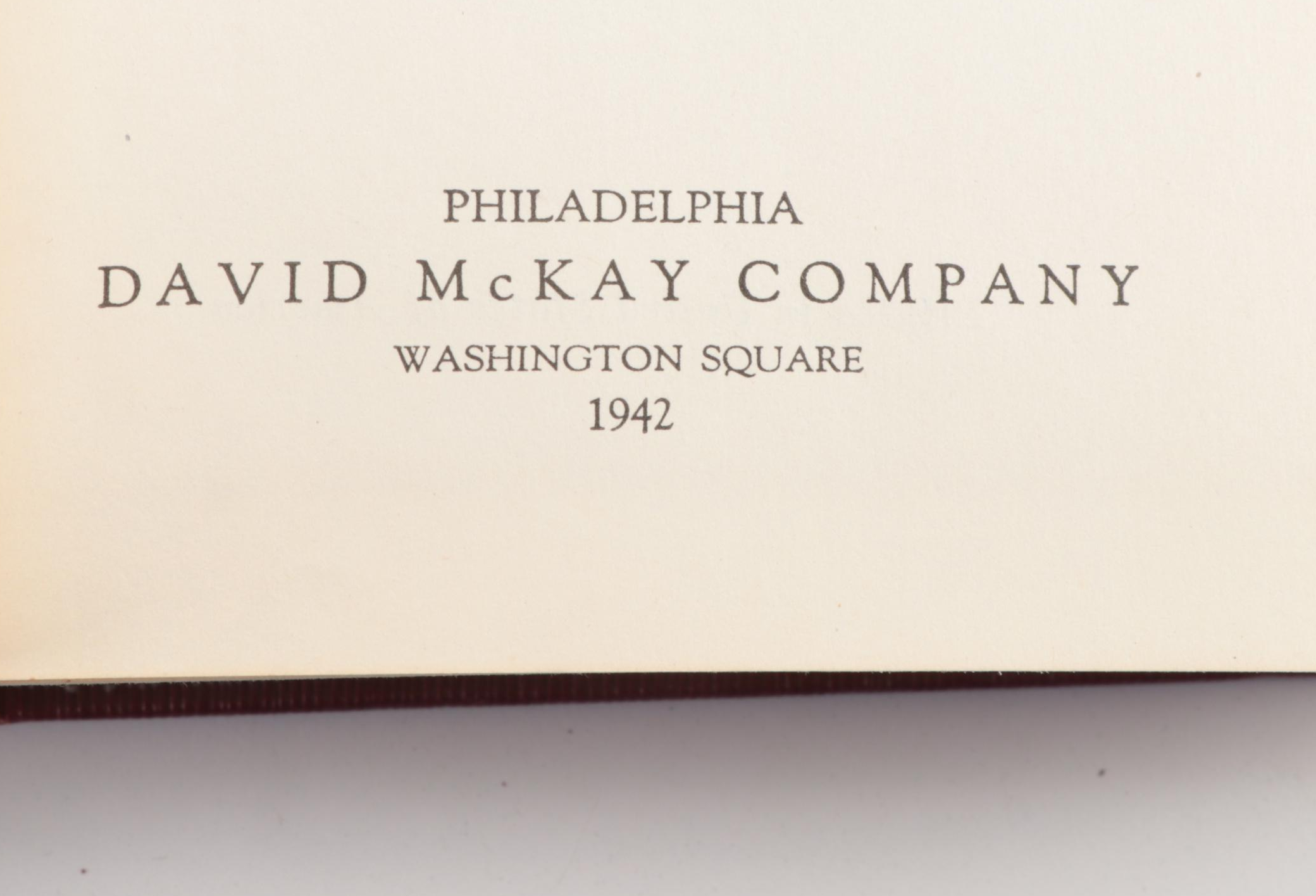 Latin-English and Spanish-English "New Handy Dictionaries," 1942–1943