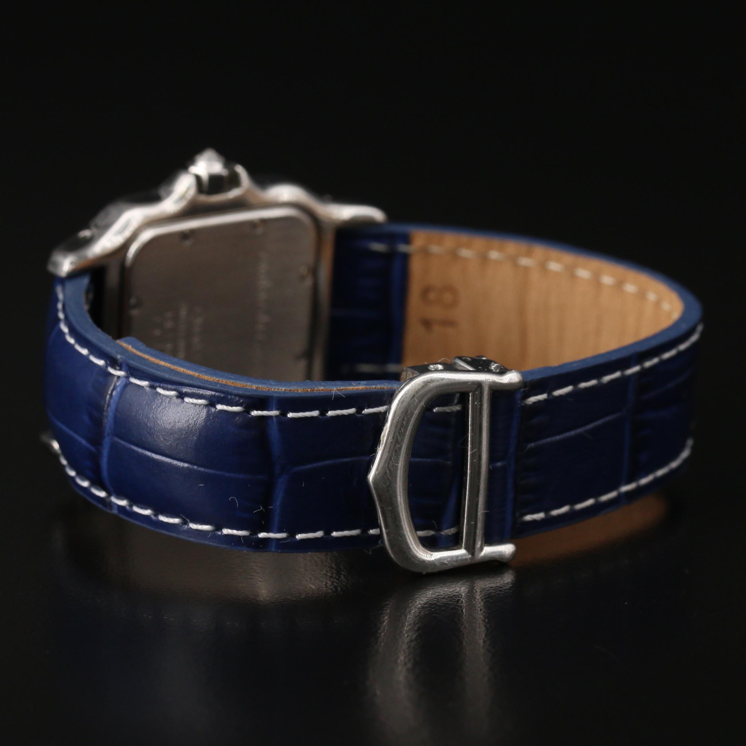 Cartier Santos 18K Gold and Stainless Steel Quartz Watch