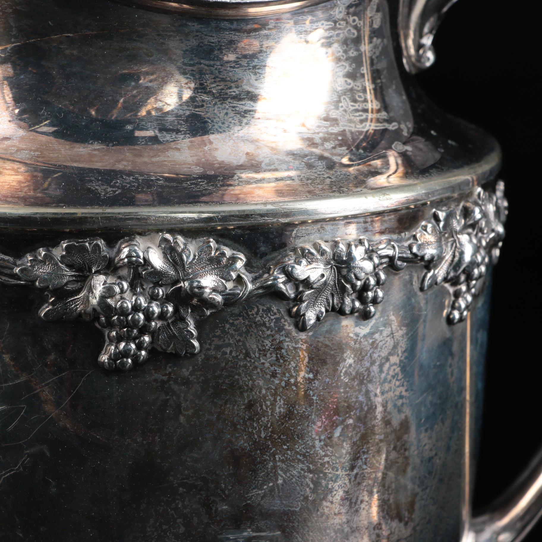 Homan Mfg. Co. Silver Plate Spooner and Other Silver Plate Tableware