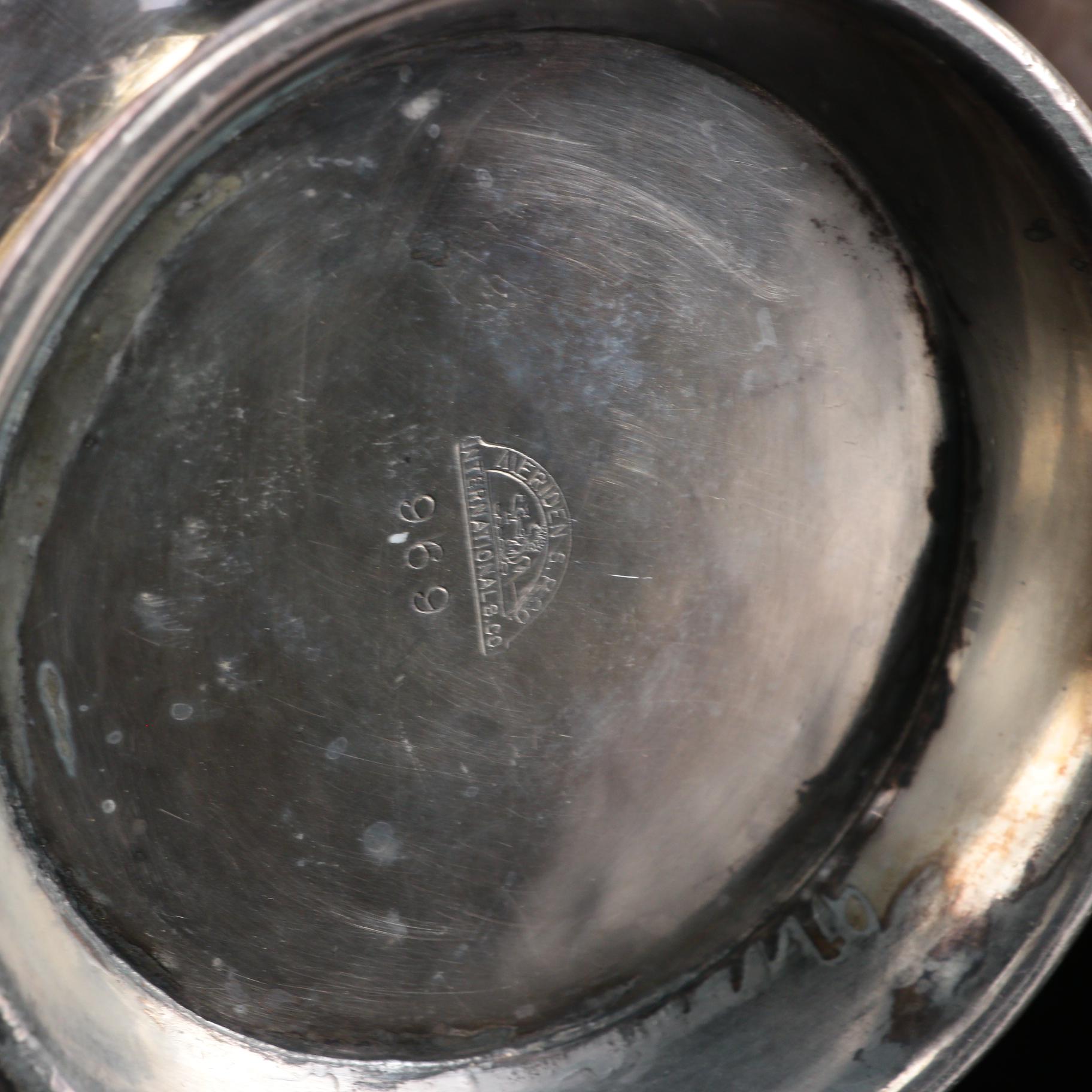 Homan Mfg. Co. Silver Plate Spooner and Other Silver Plate Tableware
