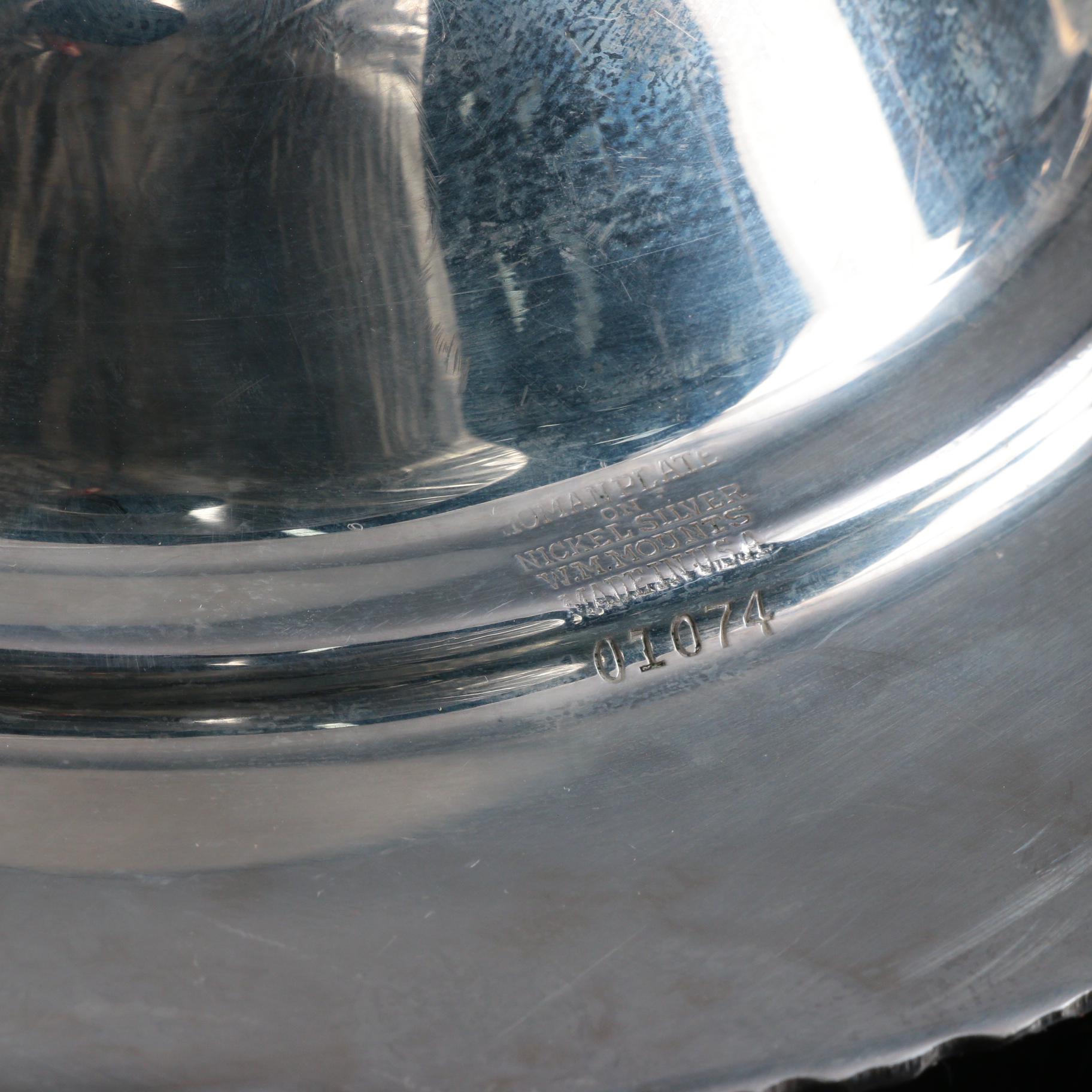 Homan Mfg. Co. Silver Plate Spooner and Other Silver Plate Tableware