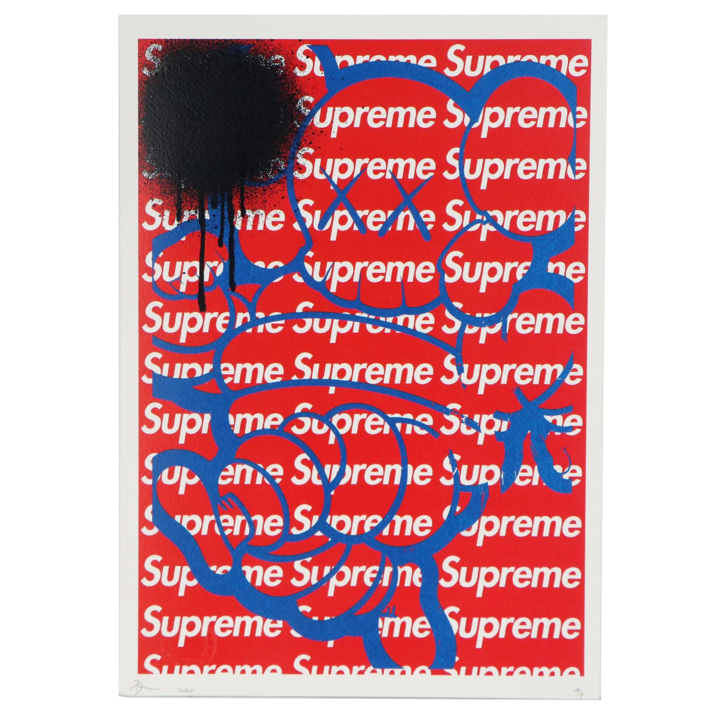 Death NYC Pop Art Style Offset Lithograph of XX Figure