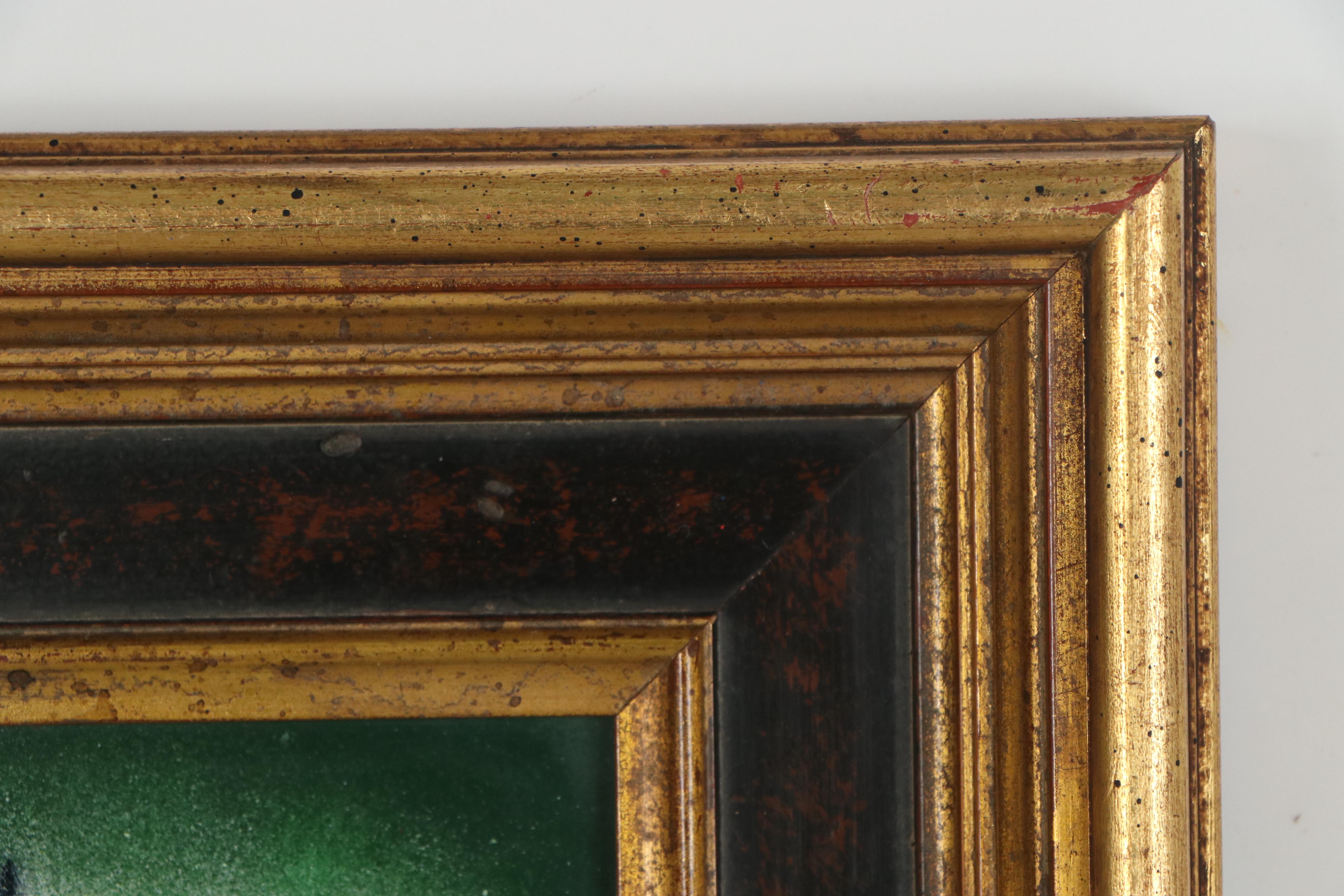 Enamel Painting after Pablo Picasso "Don Quixote," Late 20th Century