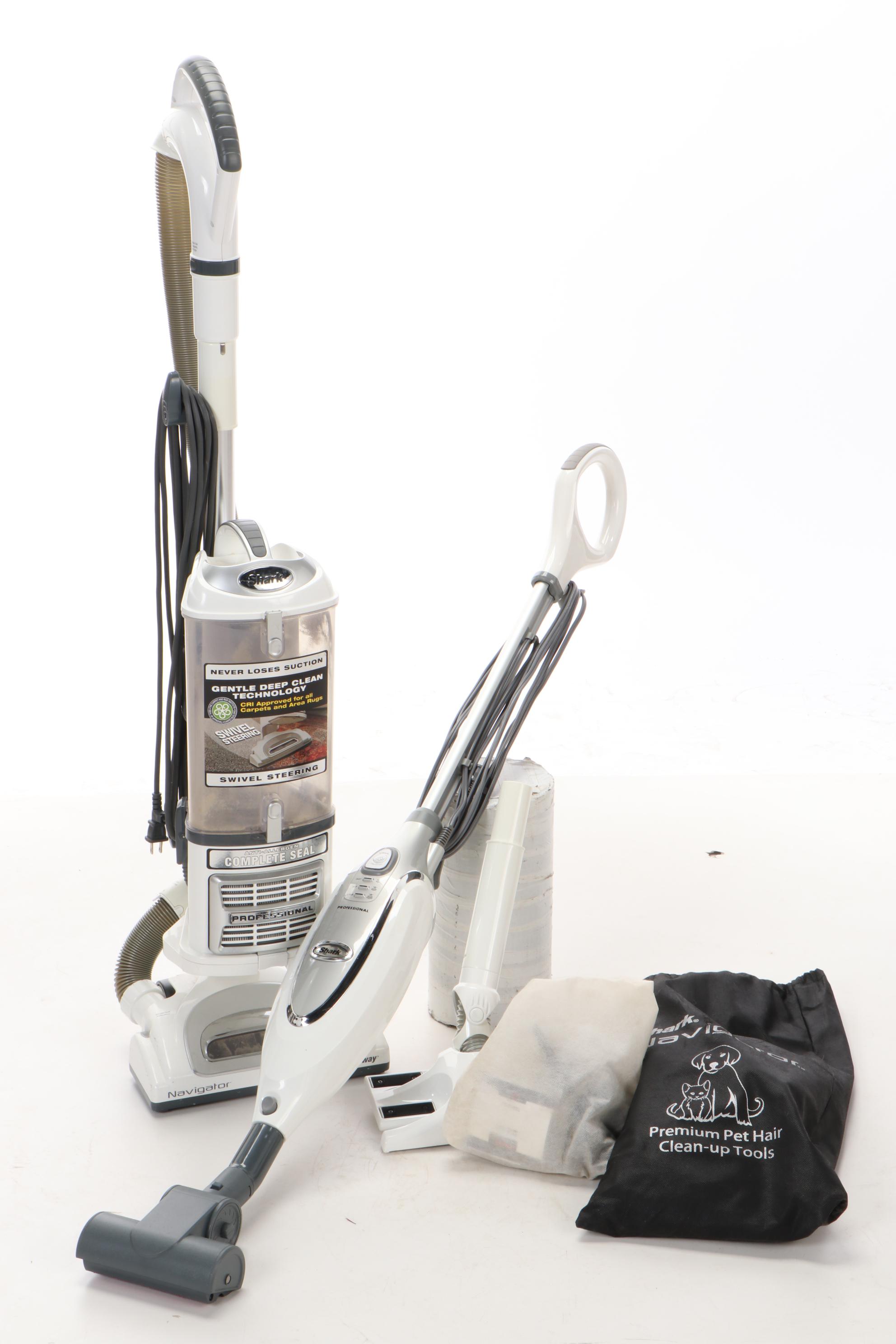 Shark "Navigator" Vacuum Cleaner and Shark "Professional" Steam Mop