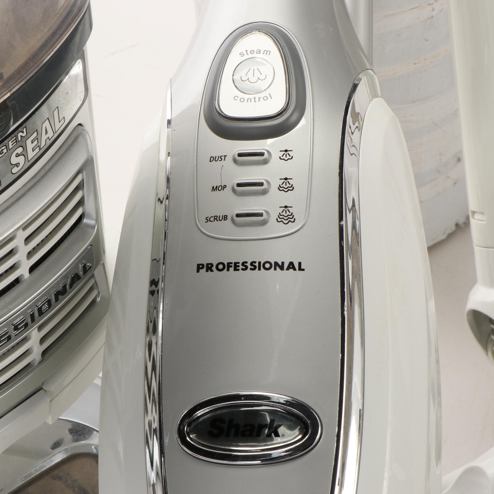 Shark "Navigator" Vacuum Cleaner and Shark "Professional" Steam Mop