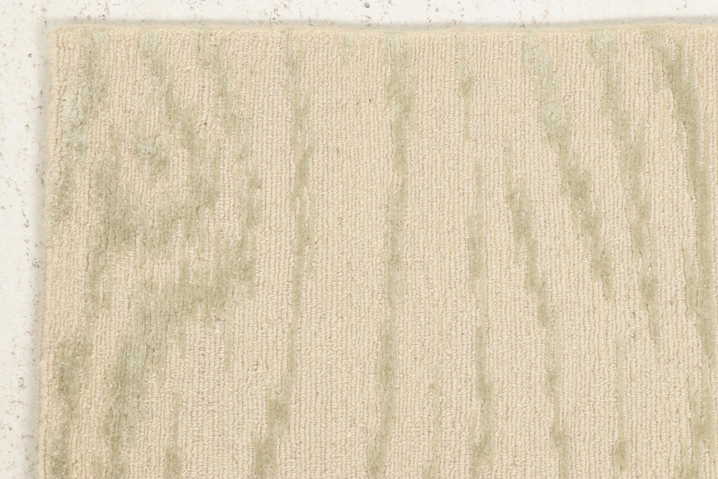 1'6 x 2' Hand-Knotted Tibetan Carpet Sample Accent Rugs