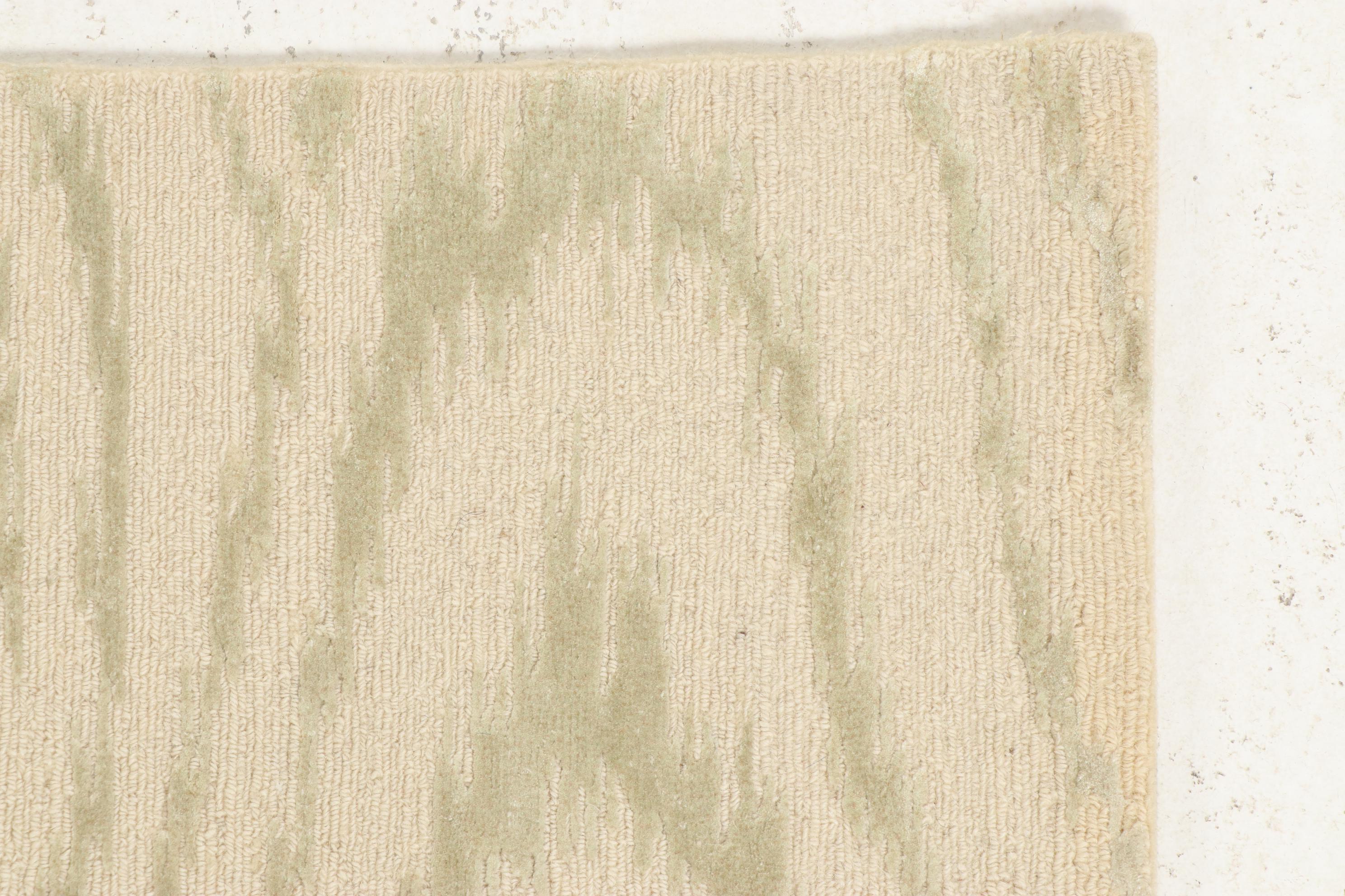 1'6 x 2' Hand-Knotted Tibetan Carpet Sample Accent Rugs