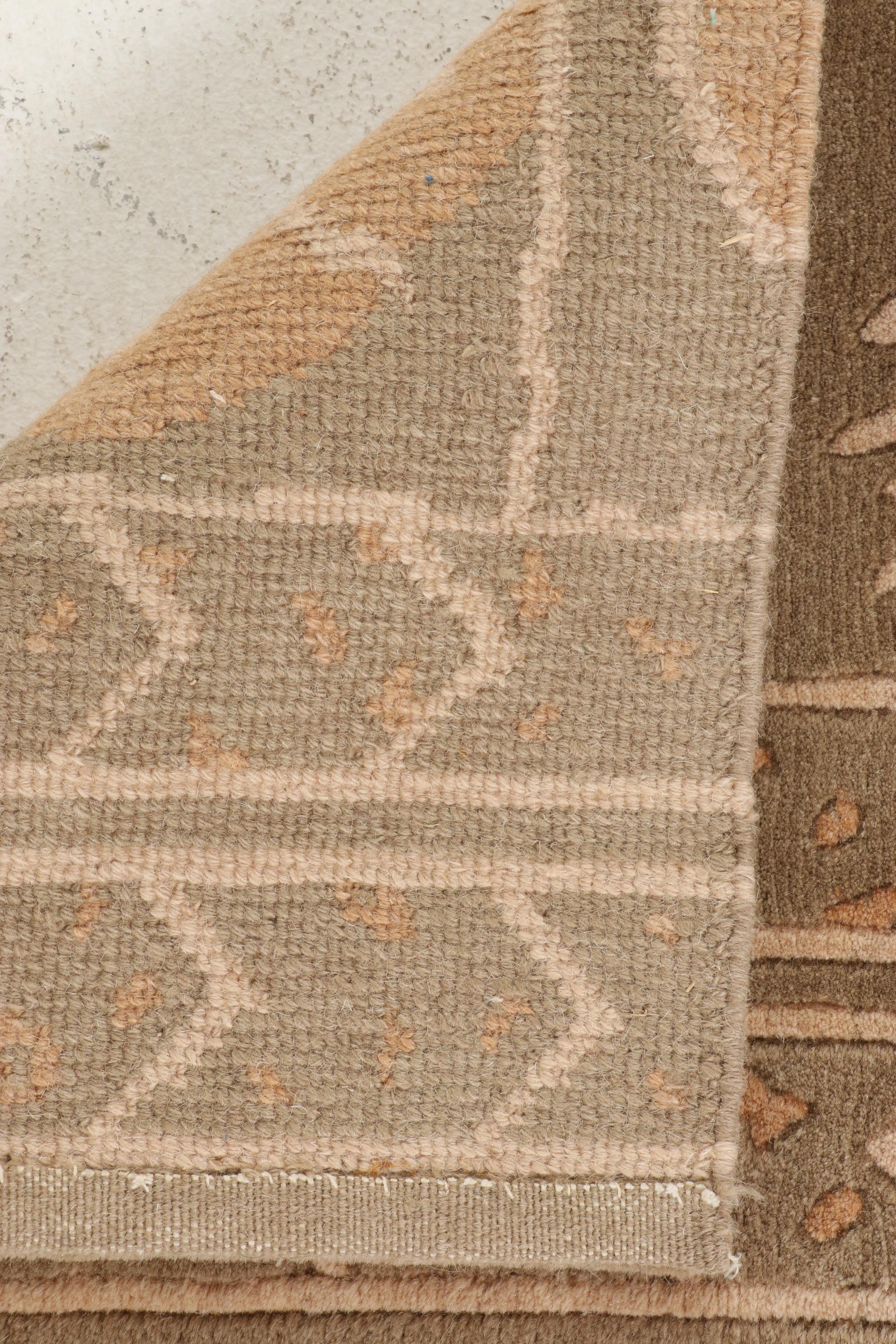 1'6 x 2' Hand-Knotted Tibetan Carpet Sample Accent Rugs