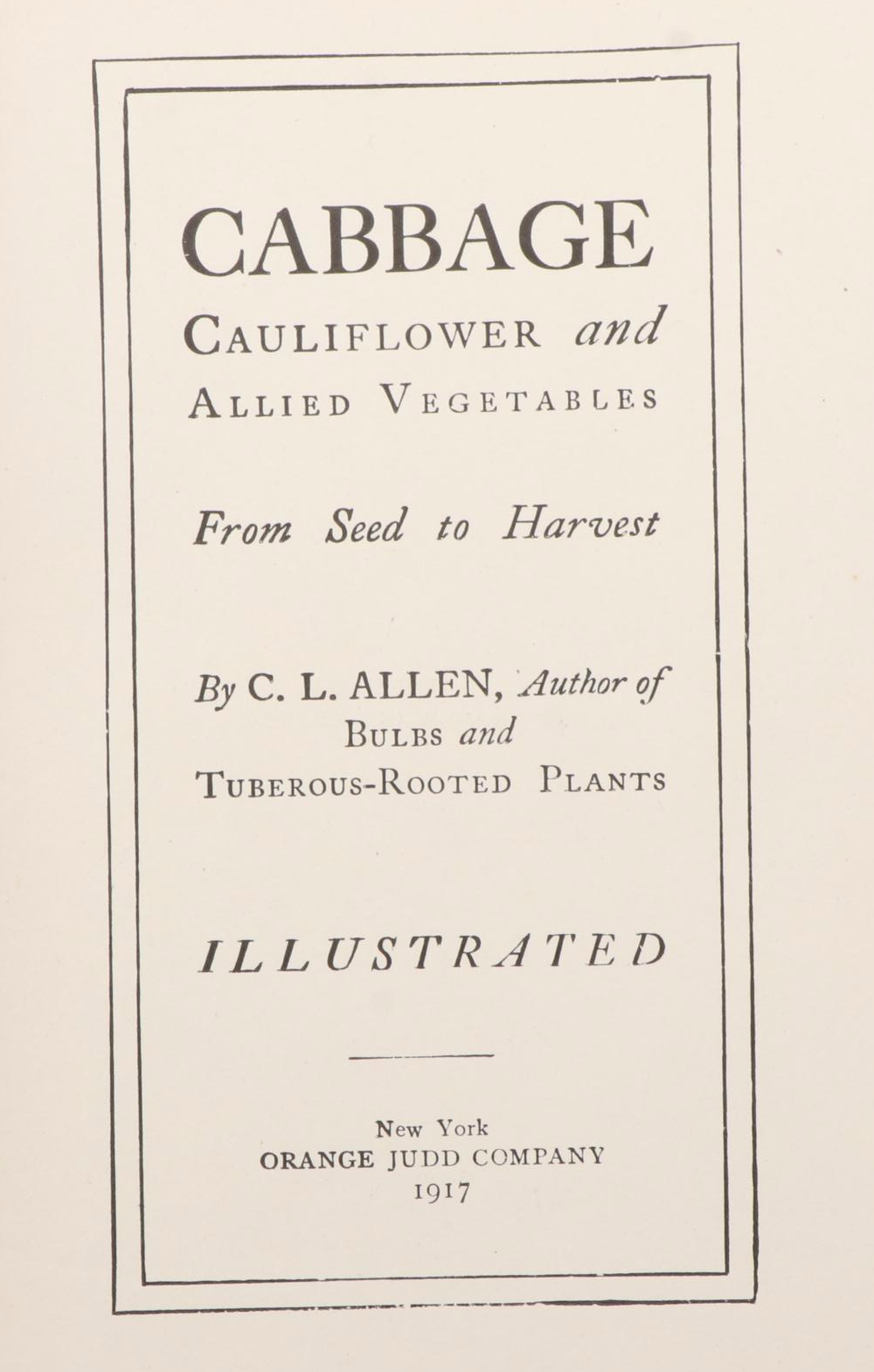 "The Garden of Gourds" by L. H. Bailey and More Vegetable Gardening Books