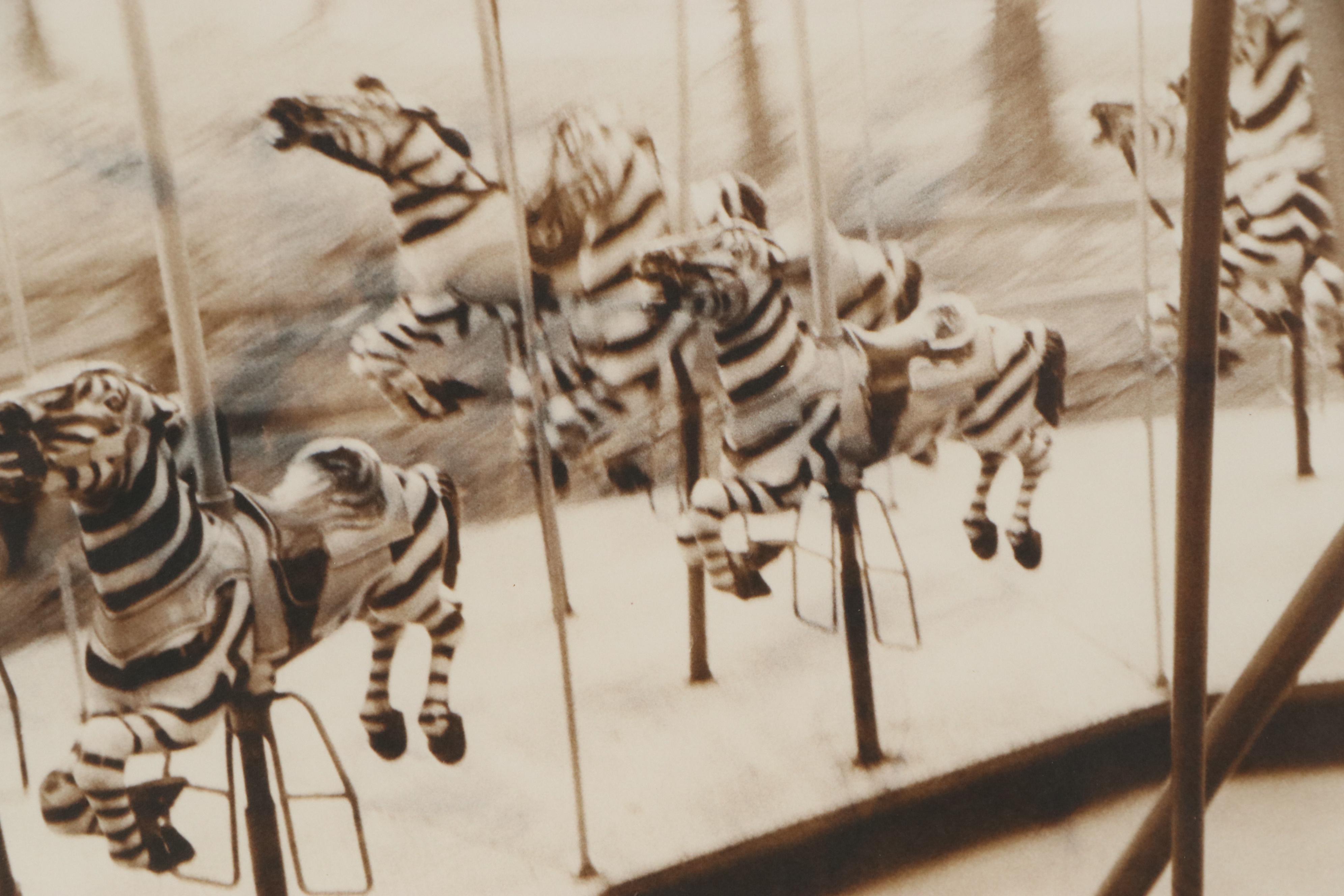 Diana Duncan Holmes Sepia-Toned Silver Print "Equas Fantasy," 1978