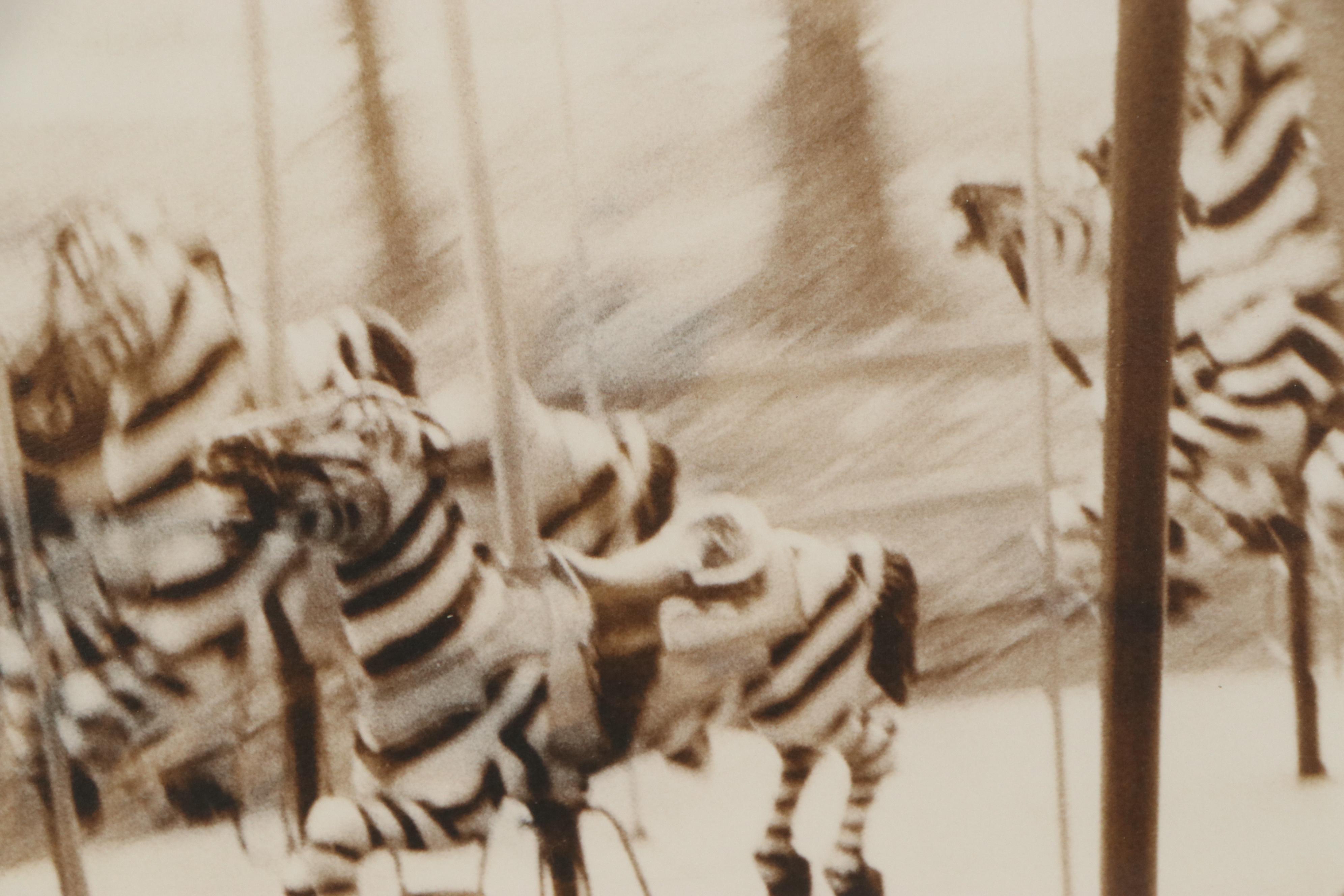 Diana Duncan Holmes Sepia-Toned Silver Print "Equas Fantasy," 1978