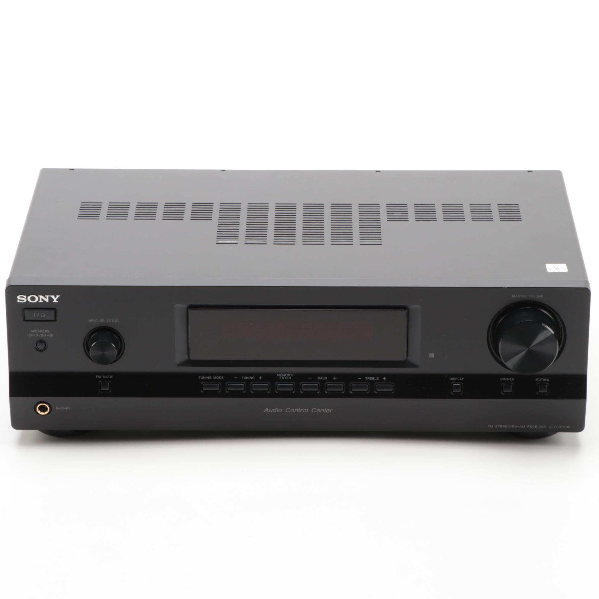 Sony STR-DH130 Two-Channel Stereo/FM-AM Receiver, 2013