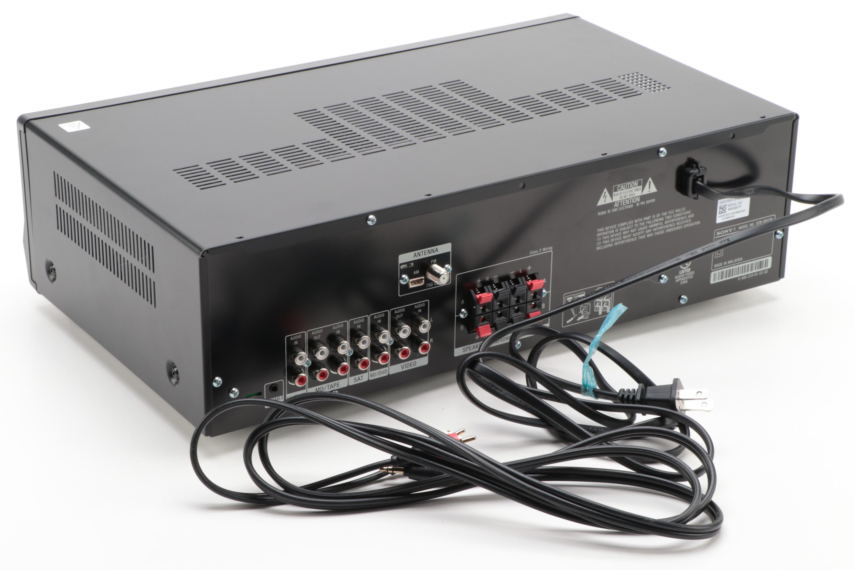 Sony STR-DH130 Two-Channel Stereo/FM-AM Receiver, 2013