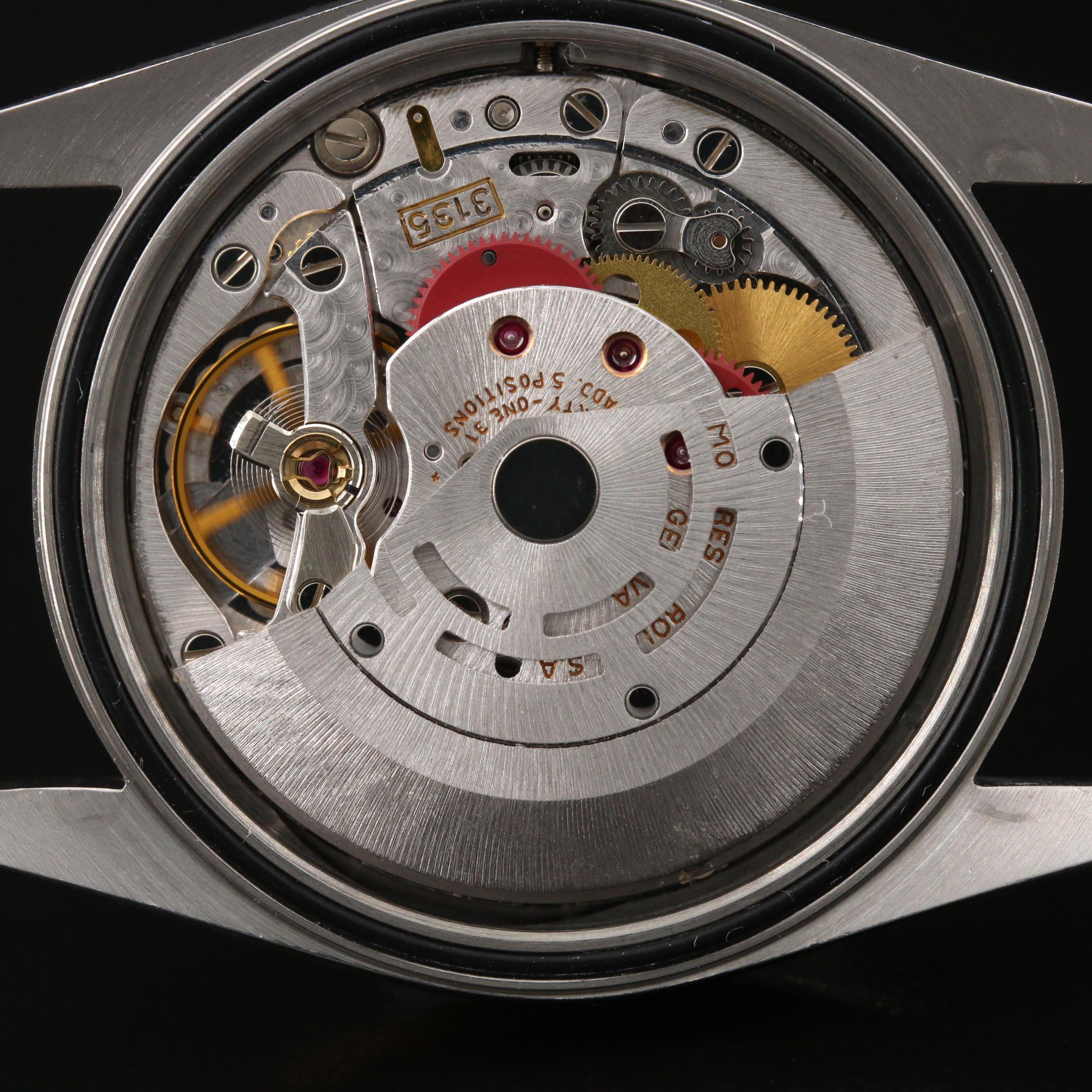 1990 Rolex Datejust Tapestry Dial 18K Gold and Stainless Steel Watch