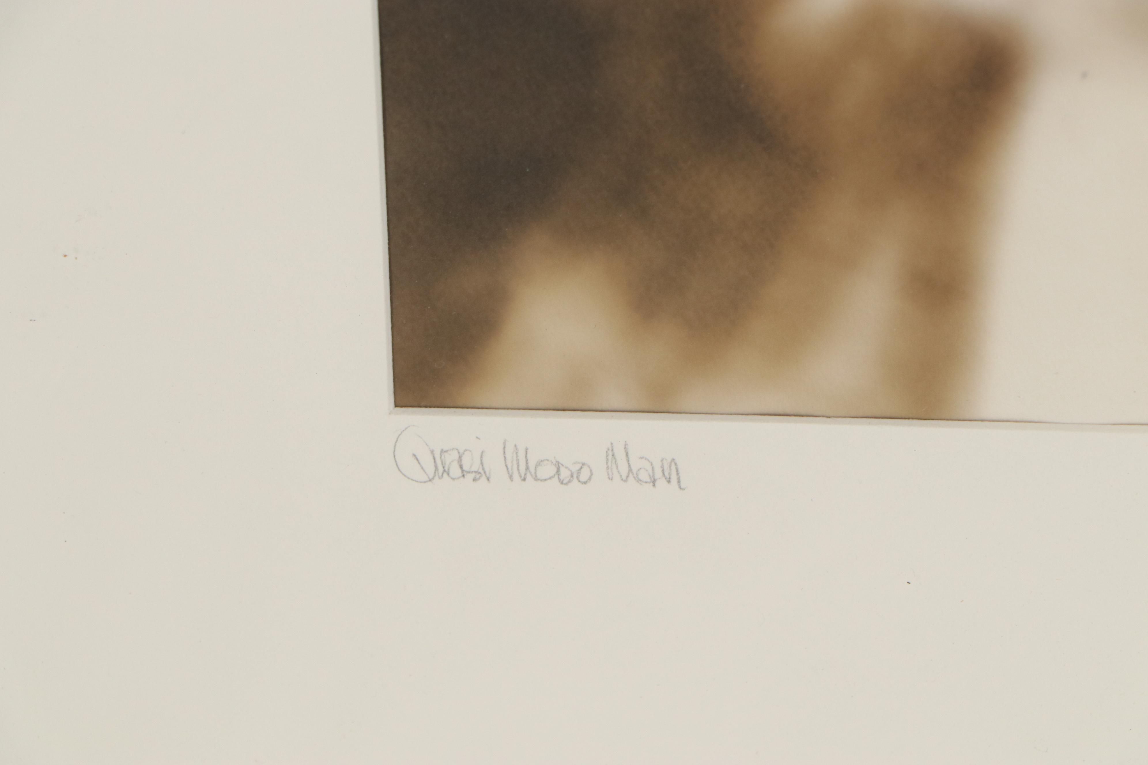 Diana Duncan Holmes Sepia-Tone Silver Print "Quasimodo Man"