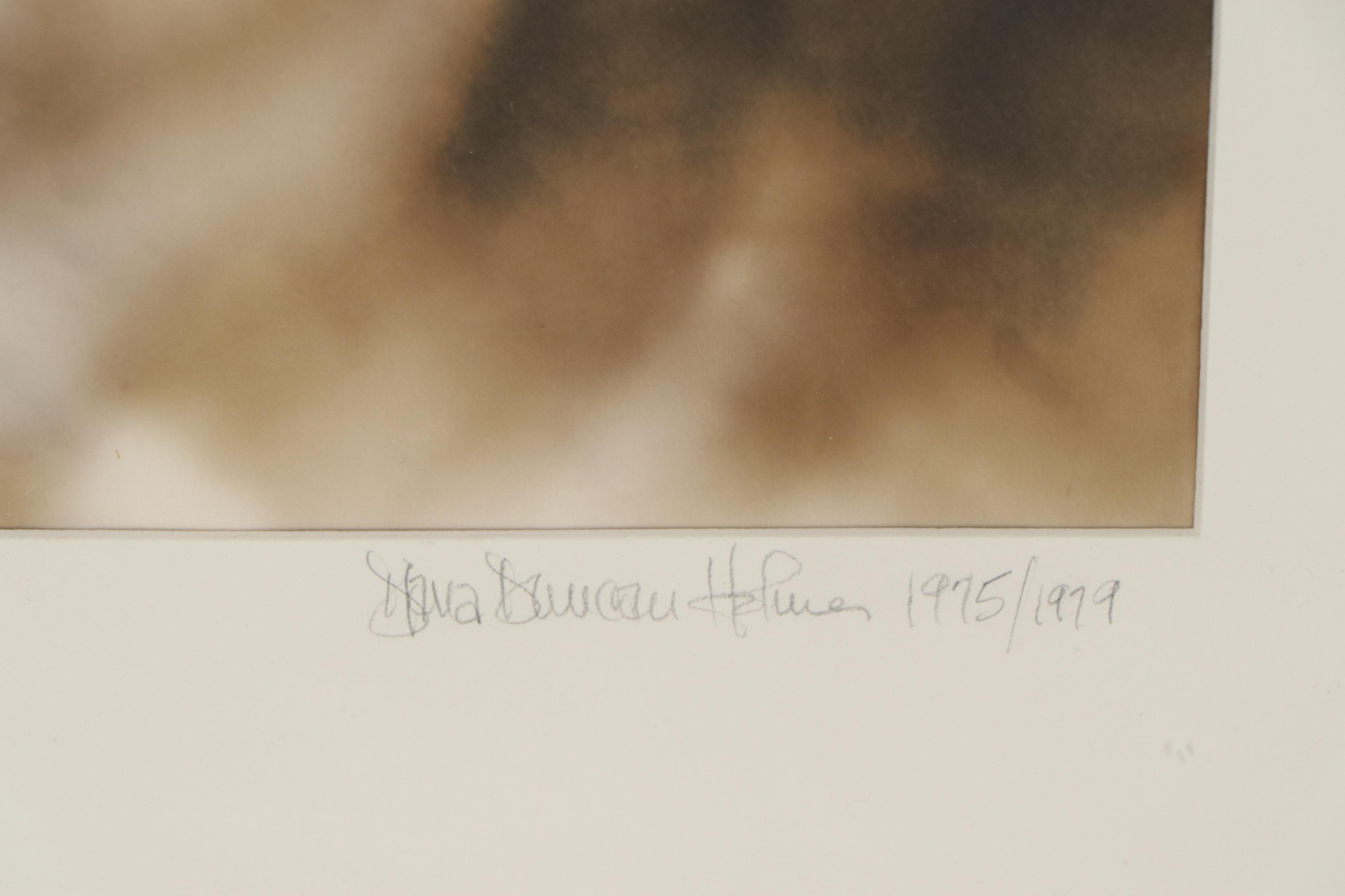 Diana Duncan Holmes Sepia-Tone Silver Print "Quasimodo Man"