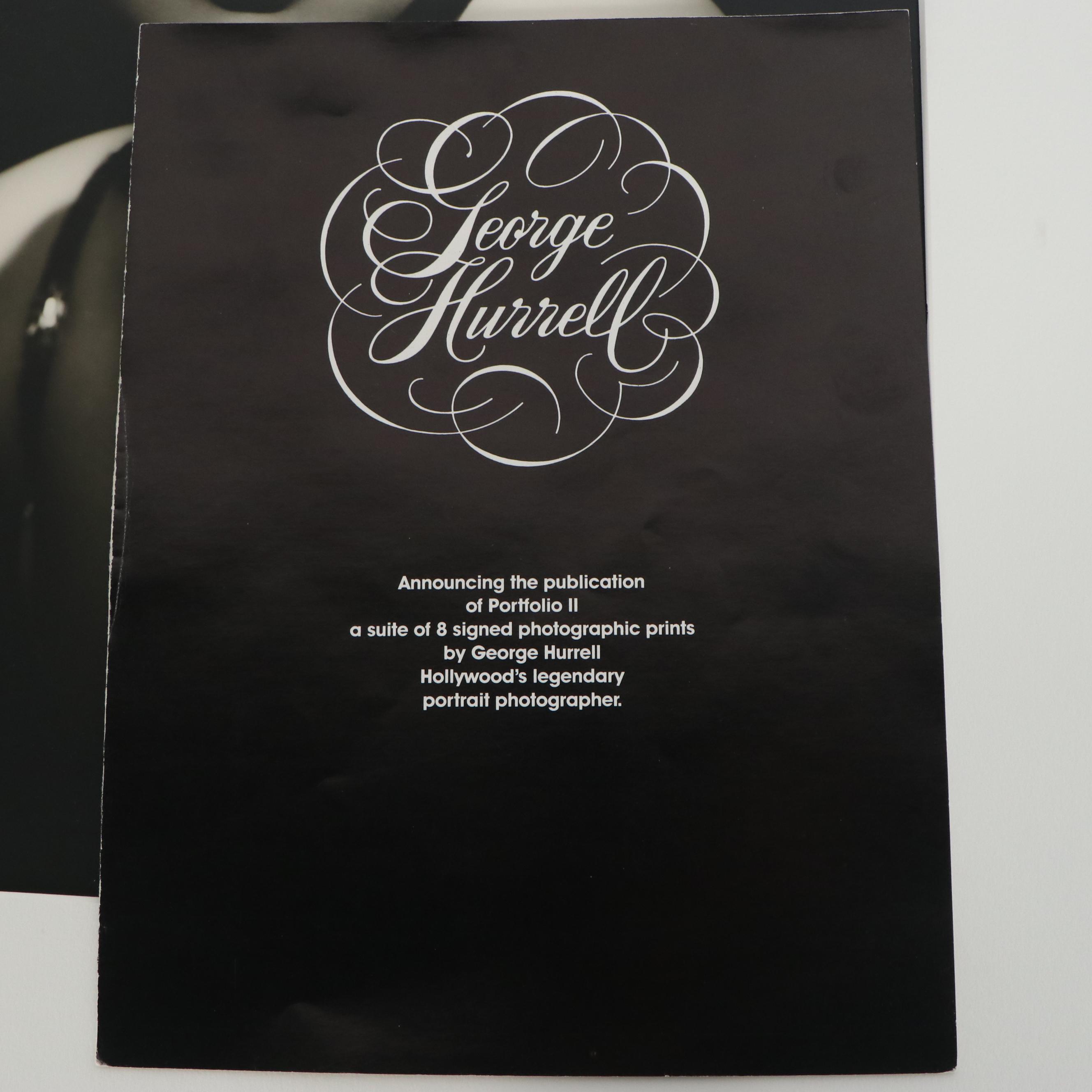 George Hurrell Silver Gelatin Photograph  Portfolio, Late 20th Century