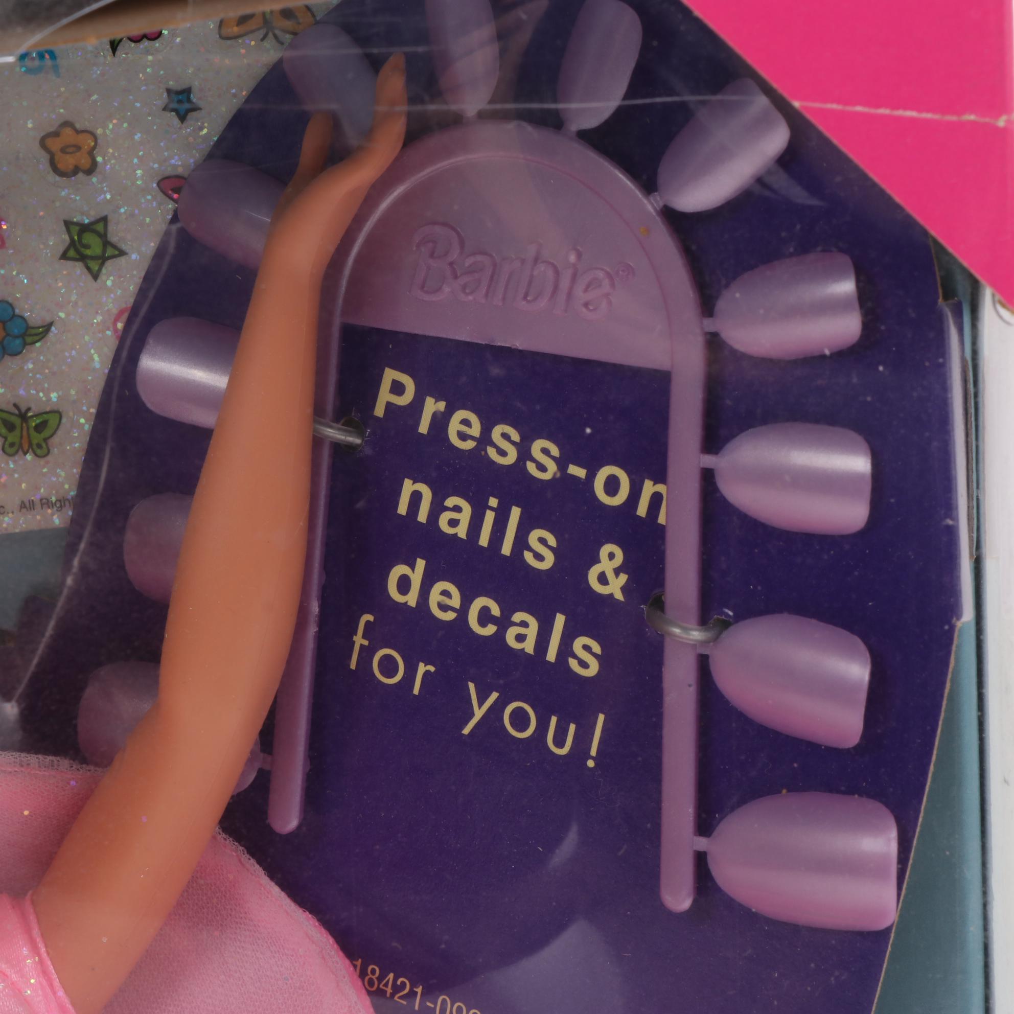 Mattel Barbie Dolls Including "Sparkle Beach" and "Earring Magic Ken", 1990s