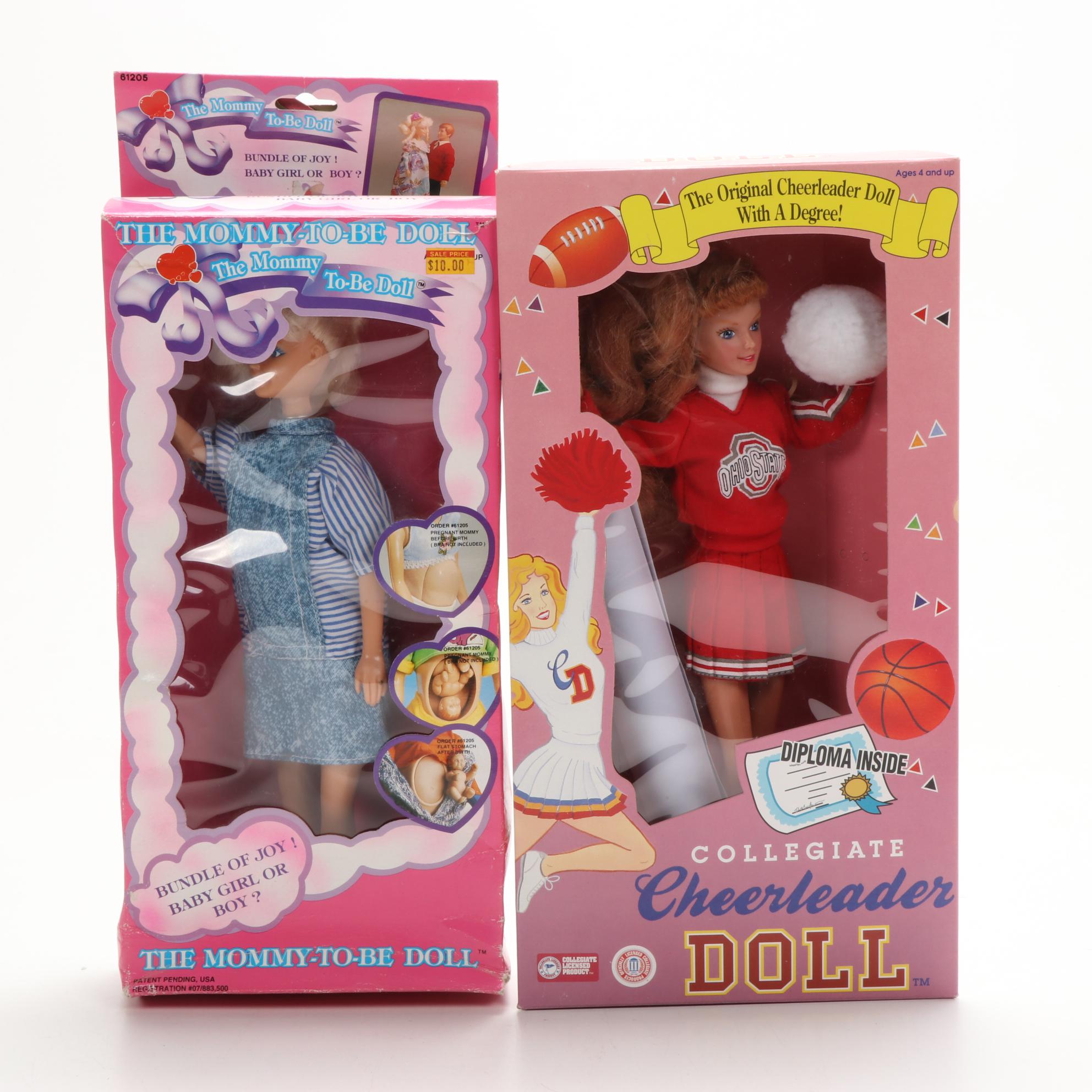 Mattel Barbie Dolls Including "Sparkle Beach" and "Earring Magic Ken", 1990s