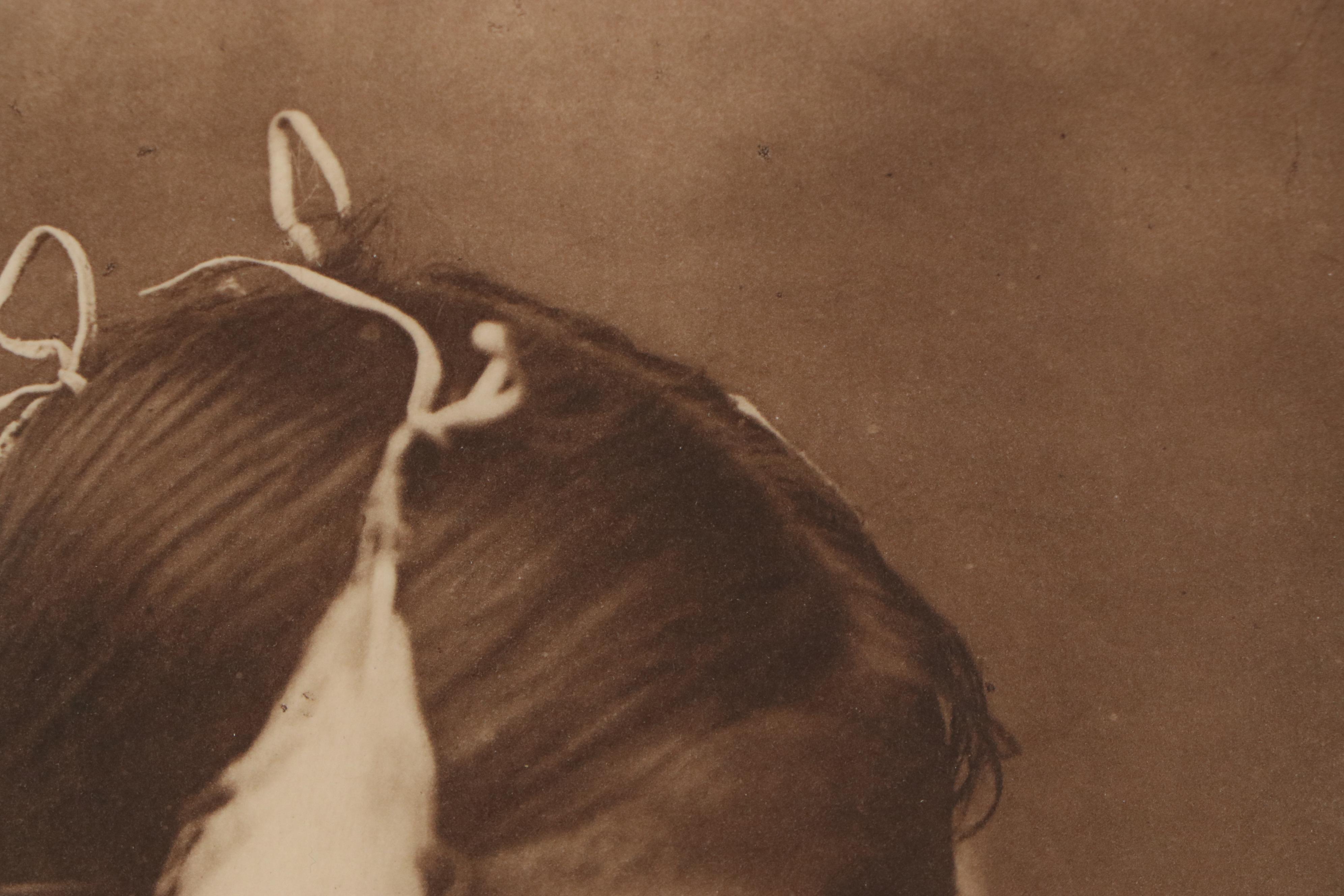 Photogravure after Edward S. Curtis "Red Cloud's Granddaughter"