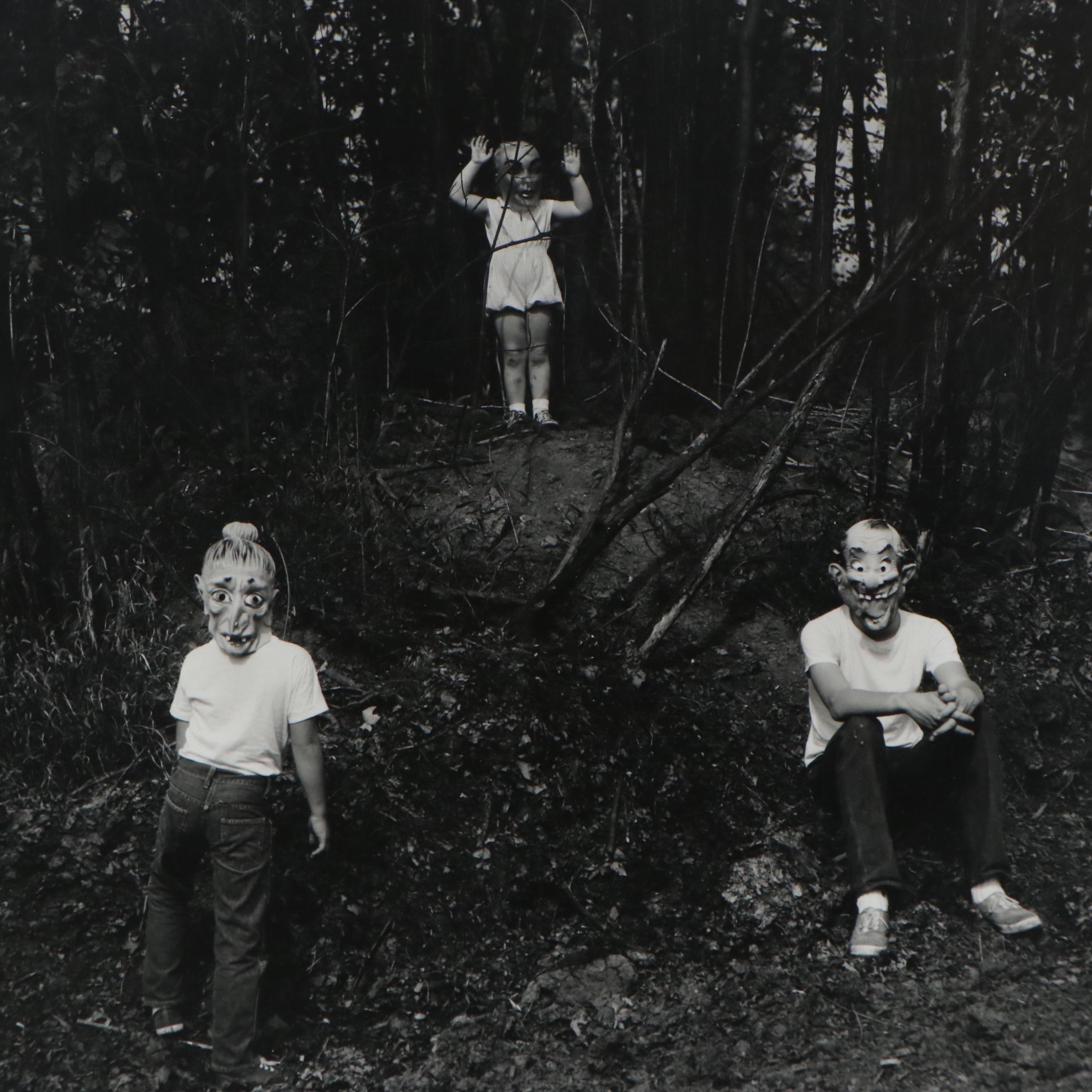 Ralph Eugene Meatyard Silver Print Photograph "Lurk," circa 1955