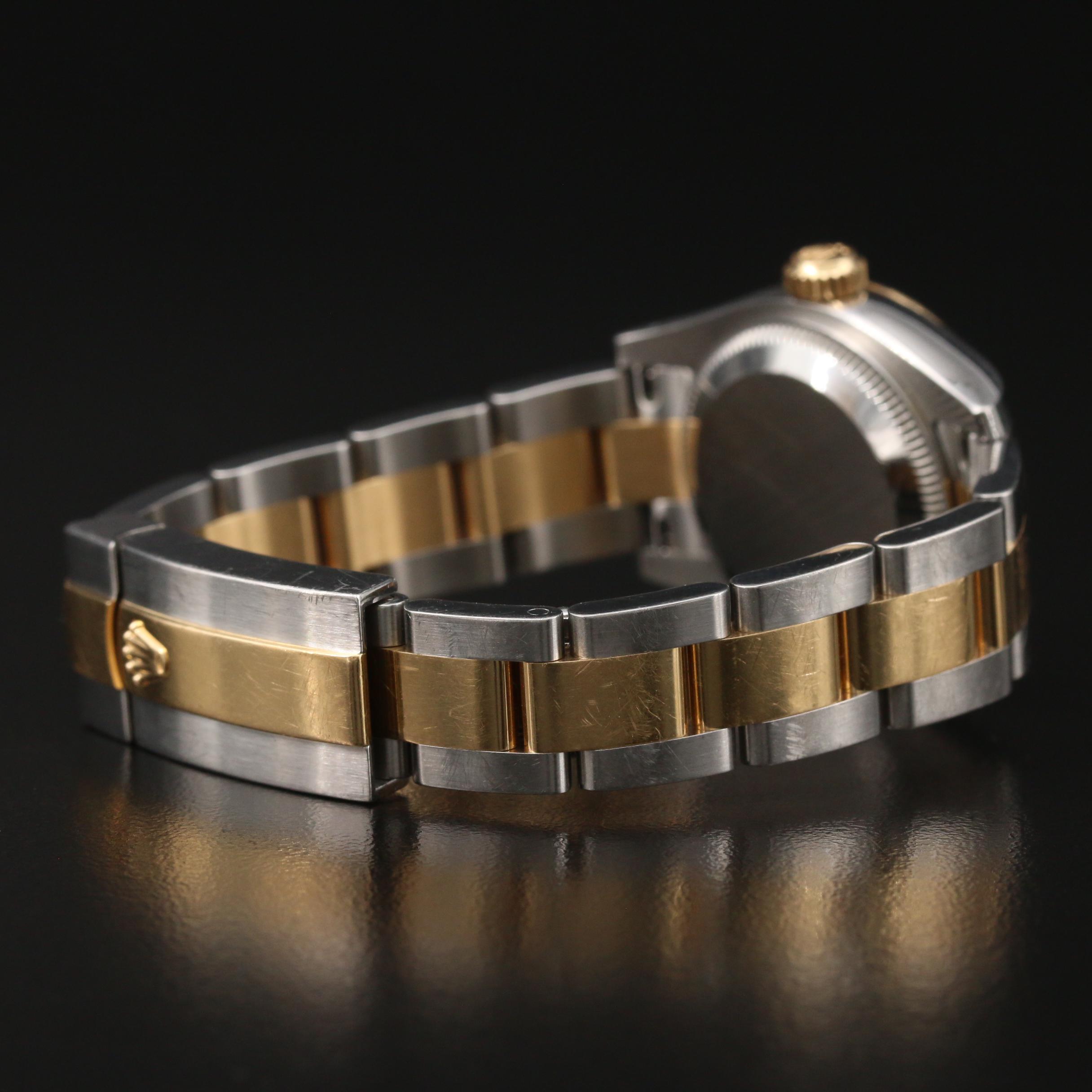 Rolex Datejust 18K Yellow Gold and Stainless Steel Automatic Watch