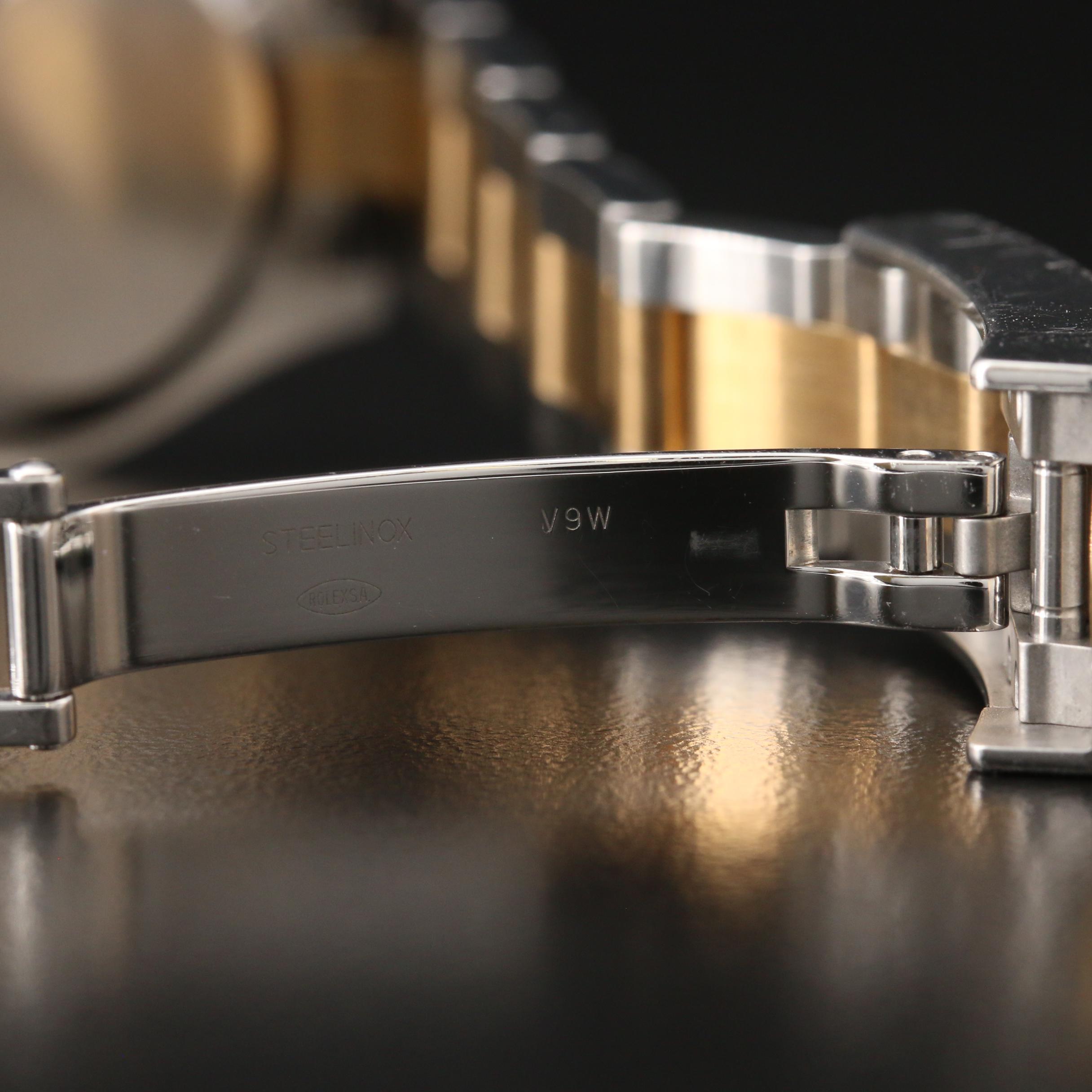 Rolex Datejust 18K Yellow Gold and Stainless Steel Automatic Watch