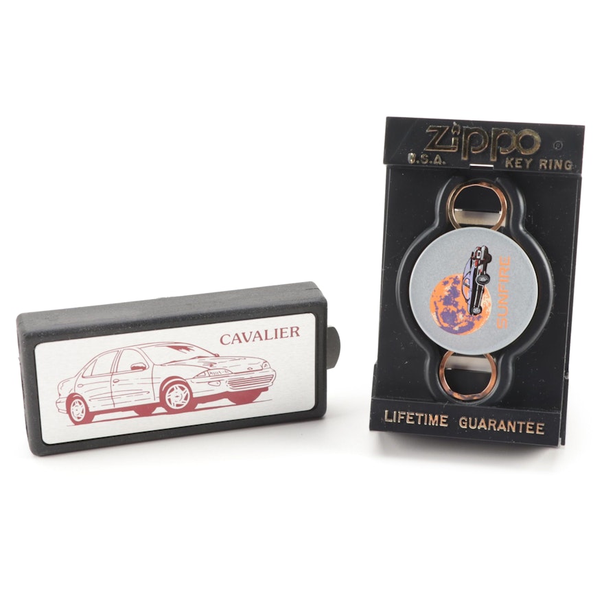 Zippo Spec Samplers Cavalier Mini Tool Box with SunFire Keychain