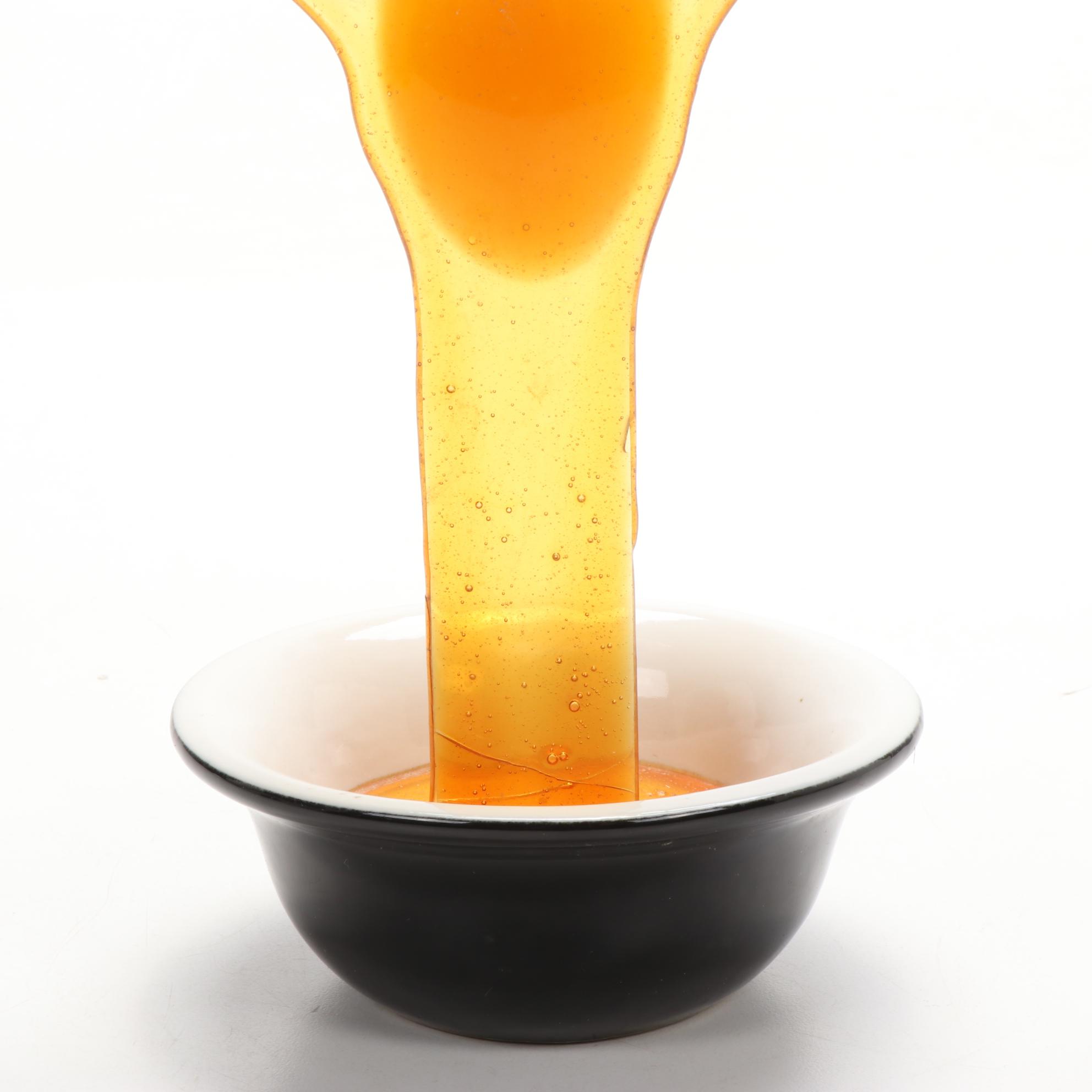 Frozen Moments by Geoffrey Rose "Breaking Egg" Glass Sculpture, 1978