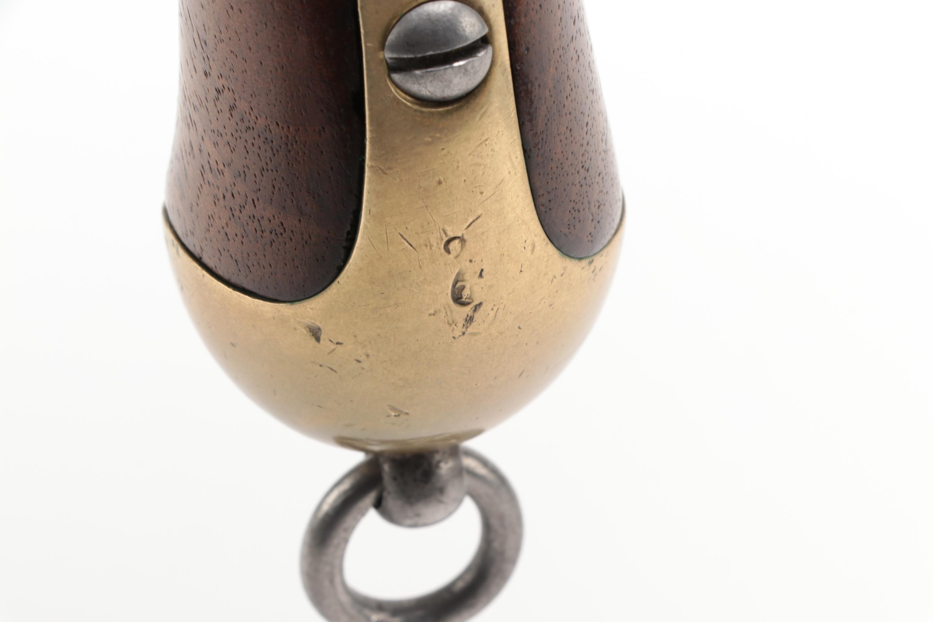 Replica of French 1822 Pattern Flintlock Converted to Percussion Cap Pistol