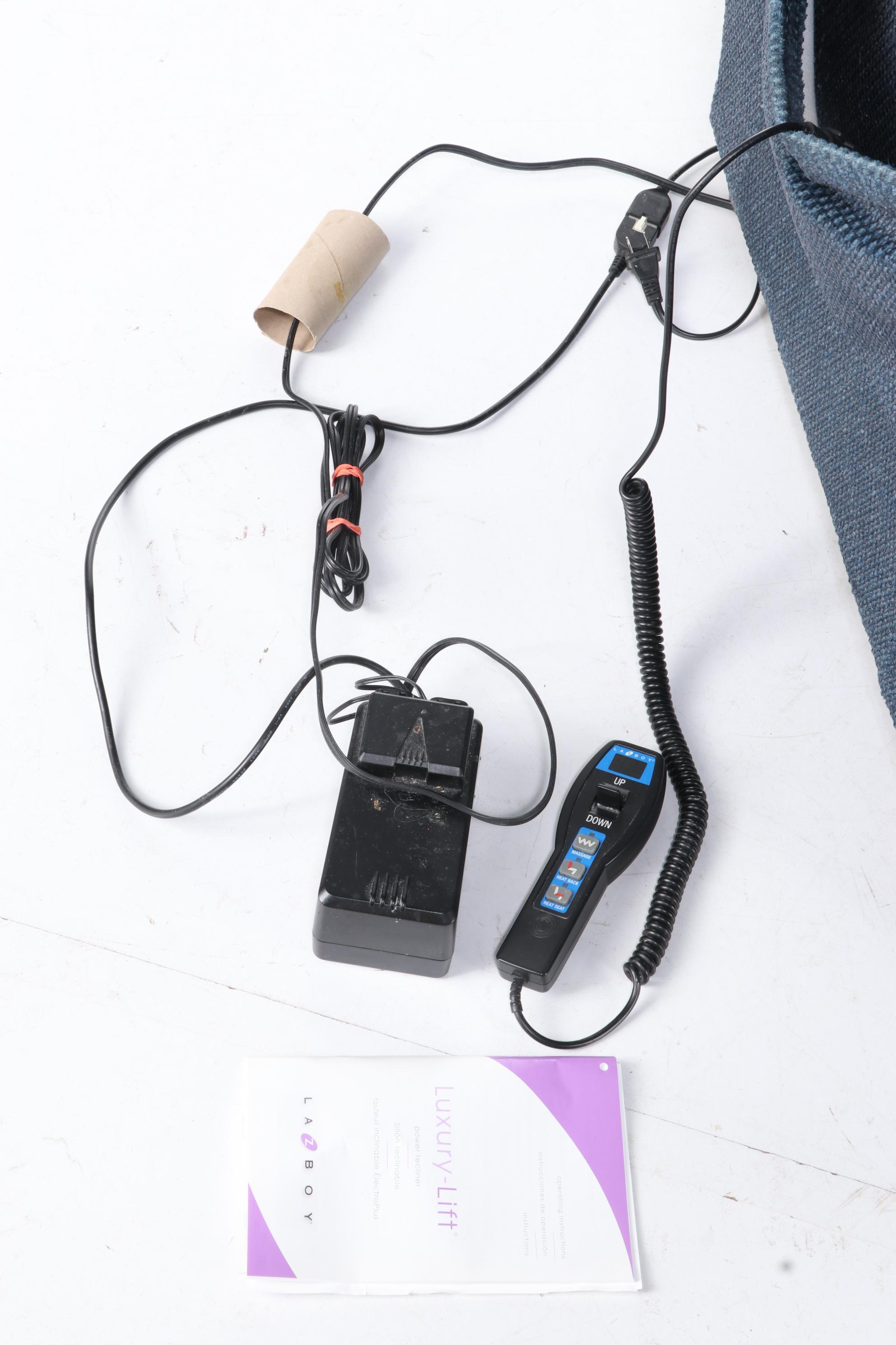 La-Z-Boy "Luxury Lift" Upholstered Electric Lift and Reclining Armchair