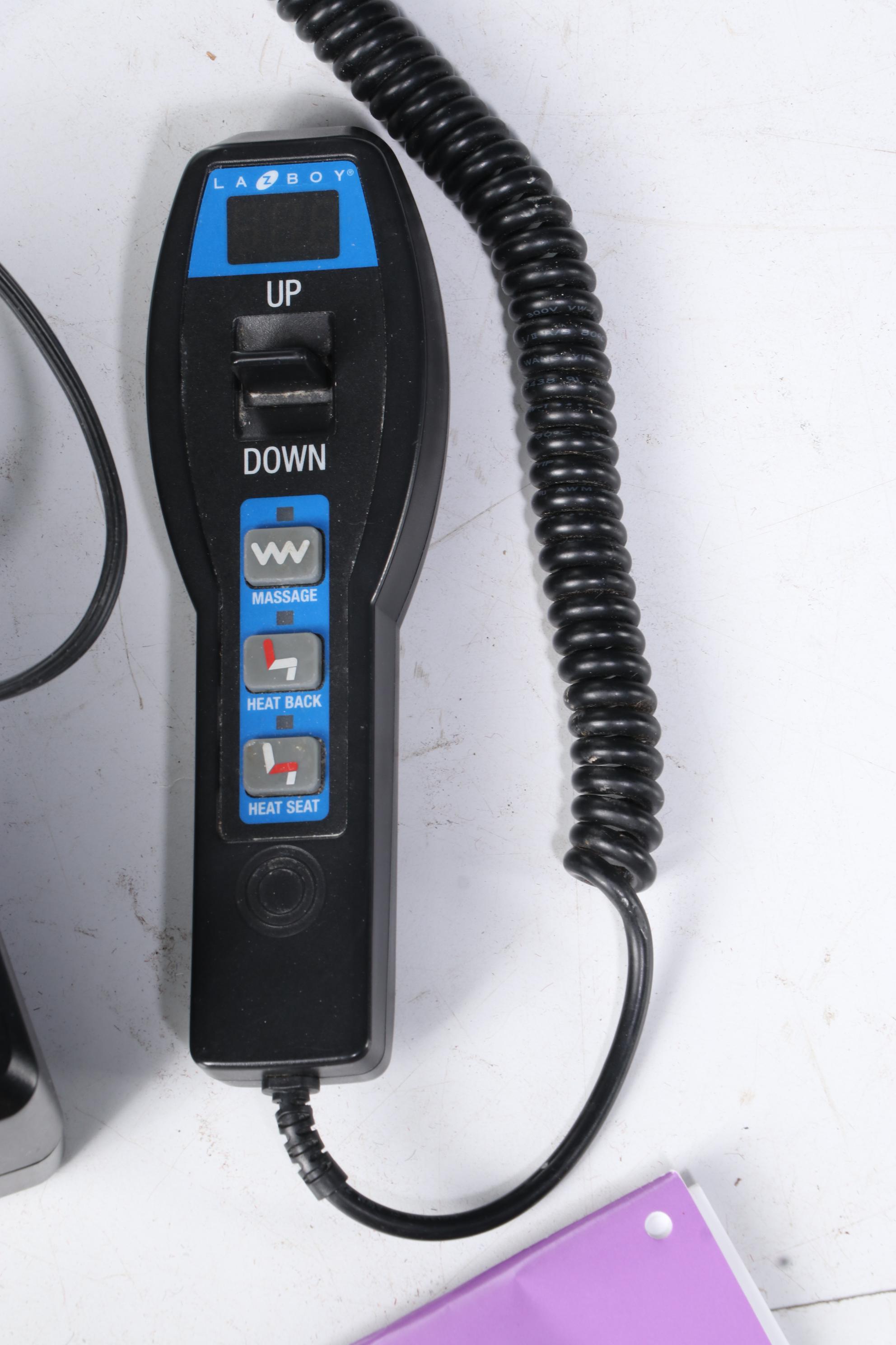 La-Z-Boy "Luxury Lift" Upholstered Electric Lift and Reclining Armchair