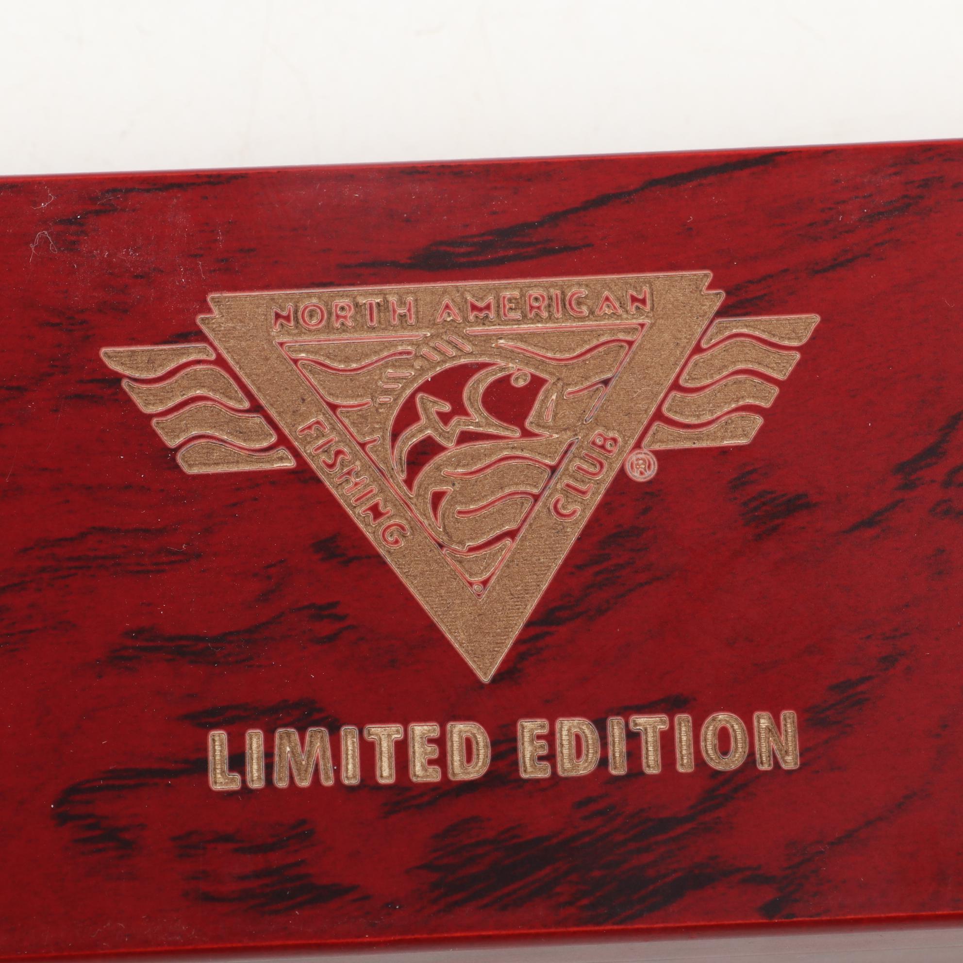 North American Fishing Club Limited Edition Collectors Knives with COA
