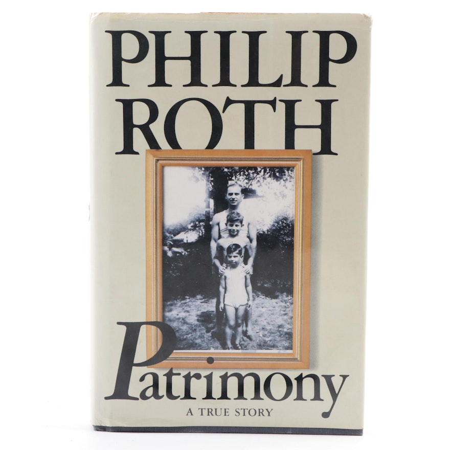 Philip Roth Signed "Patrimony" First Edition
