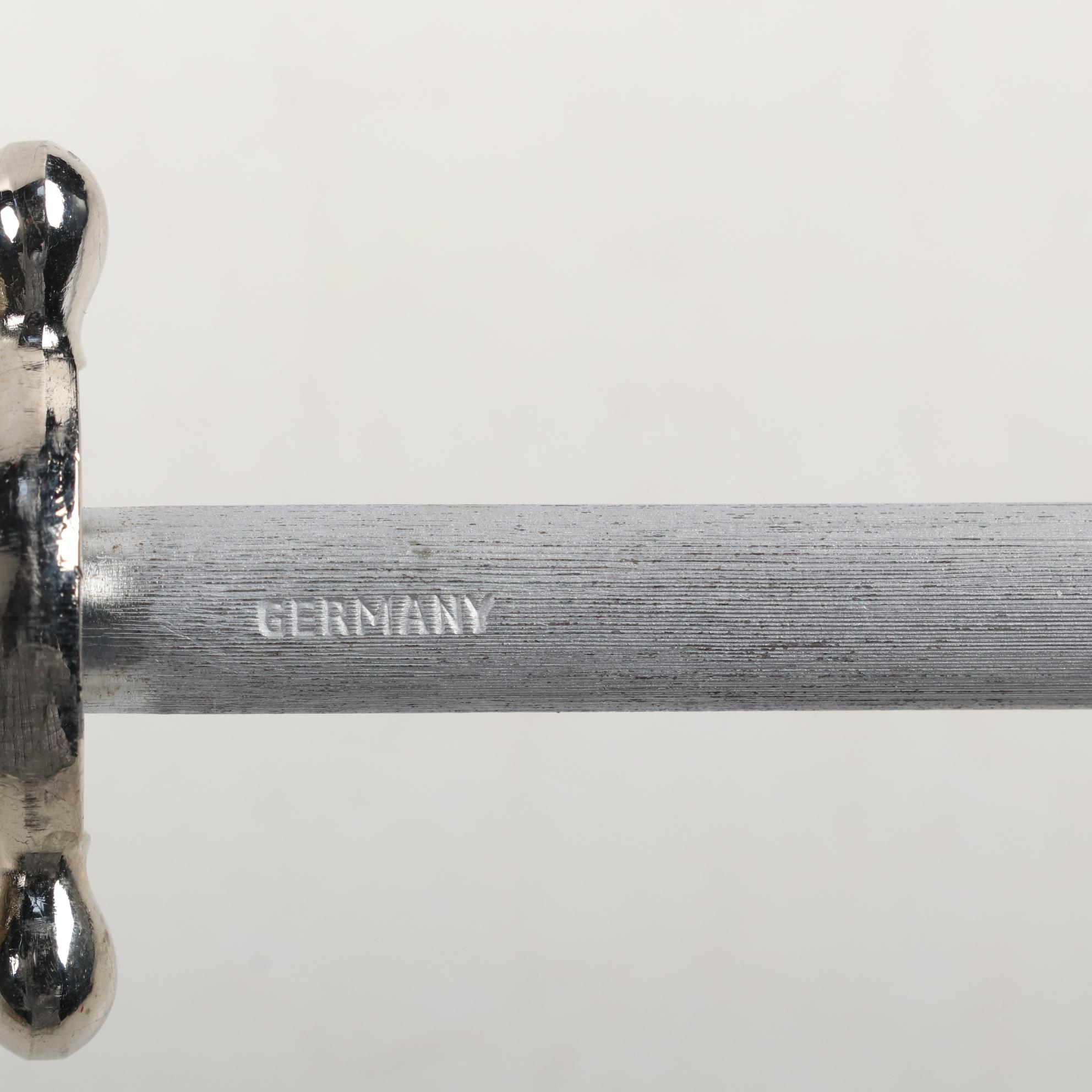 Walter Willms Three Piece Solingen Stainless Steel Carving Set, Mid-Late 20th C.