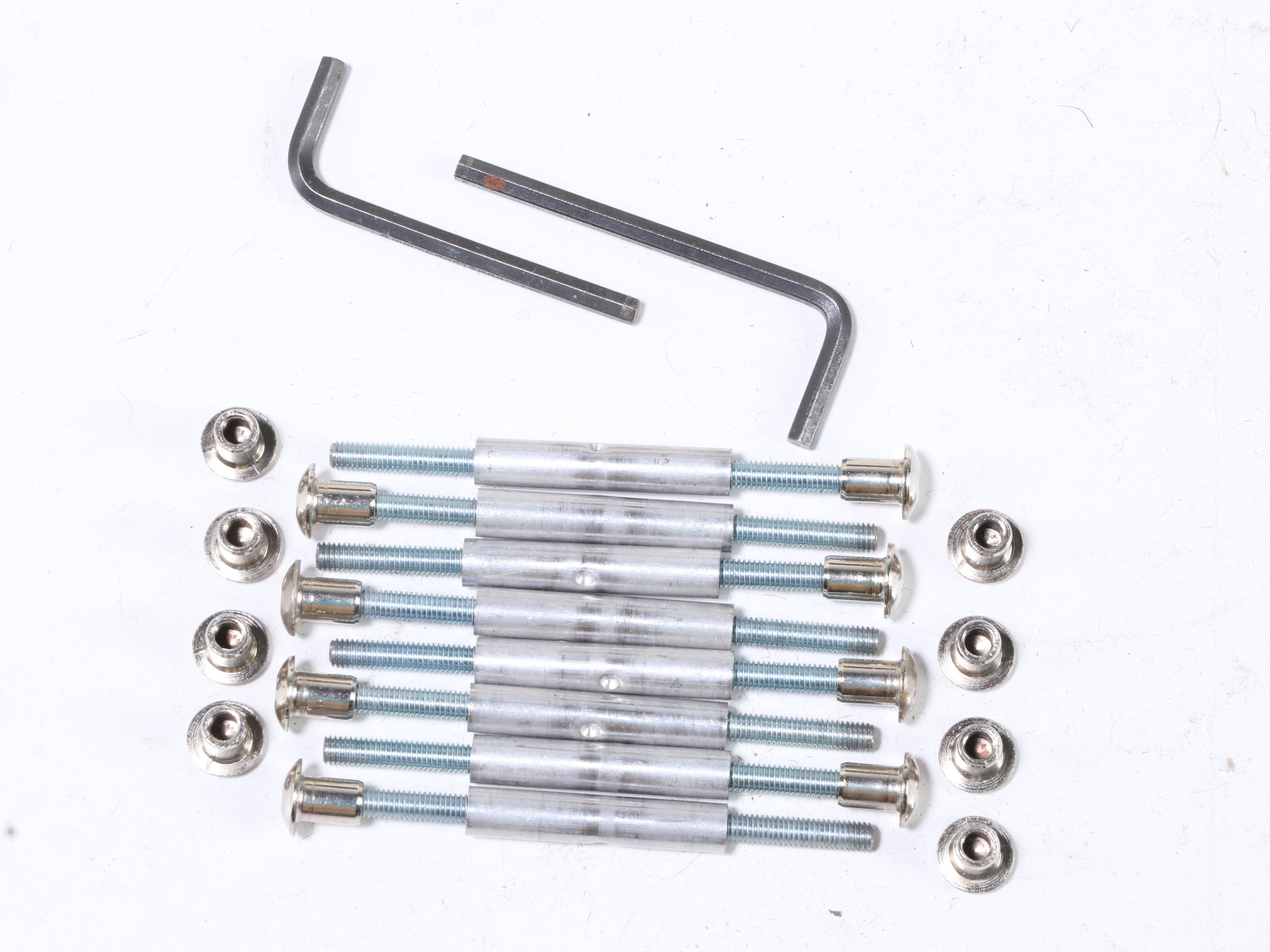 Inflate Studios "Snoozy" Modernist Five-Piece Queen Size Bed Frame, circa 2001