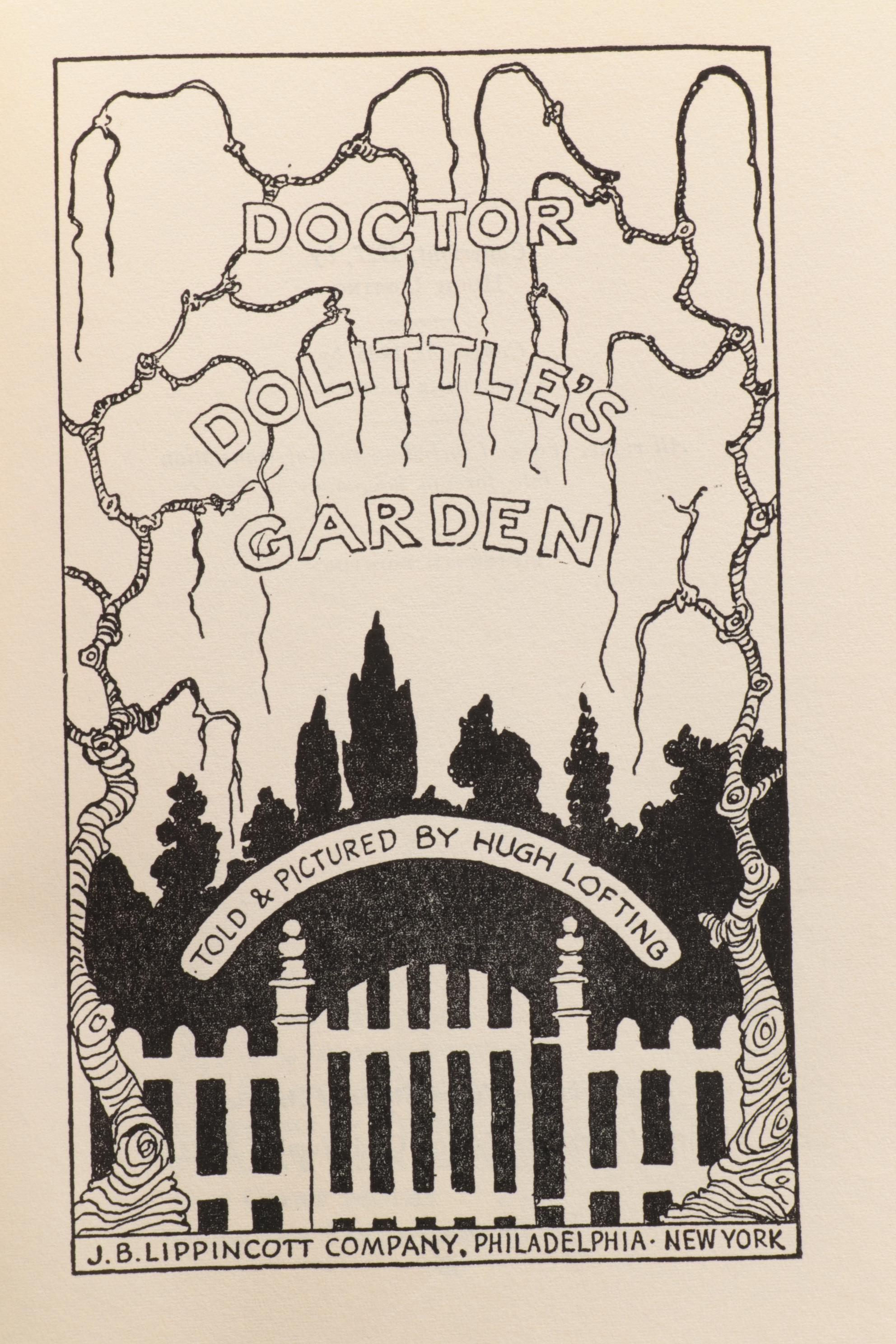 Collection of  "Doctor Dolittle" Novels by Hugh Lofting, 1950s