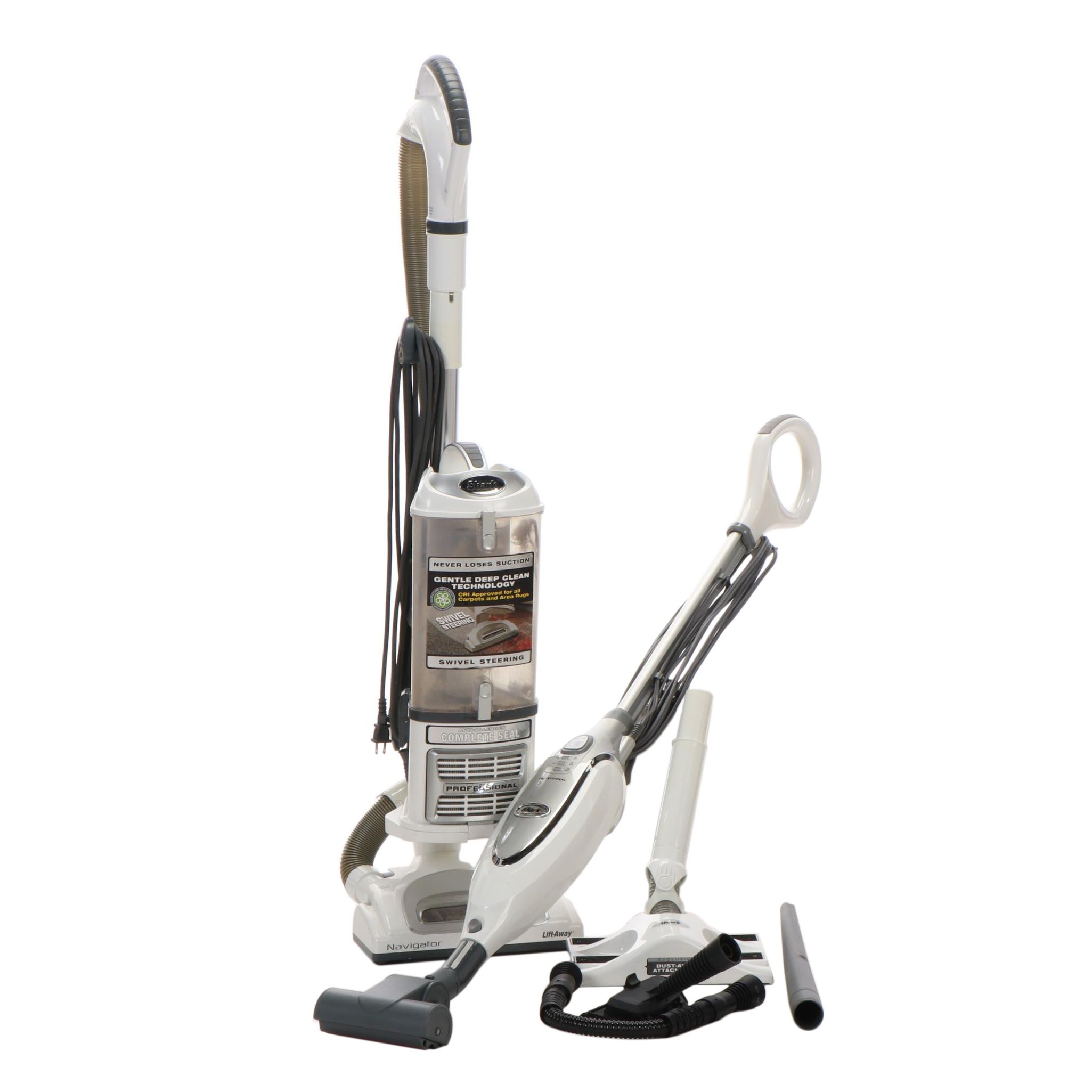 Shark "Navigator" Vacuum Cleaner and Shark "Professional" Steam Mop