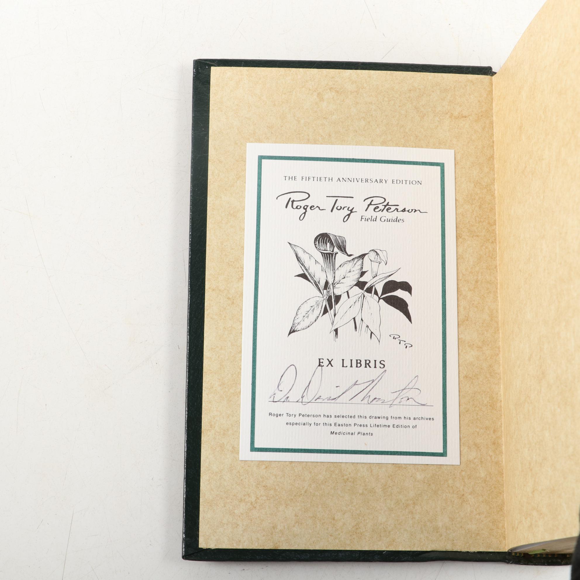 Easton Press Roger Tory Peterson Field Guides on Wildflowers and Plants