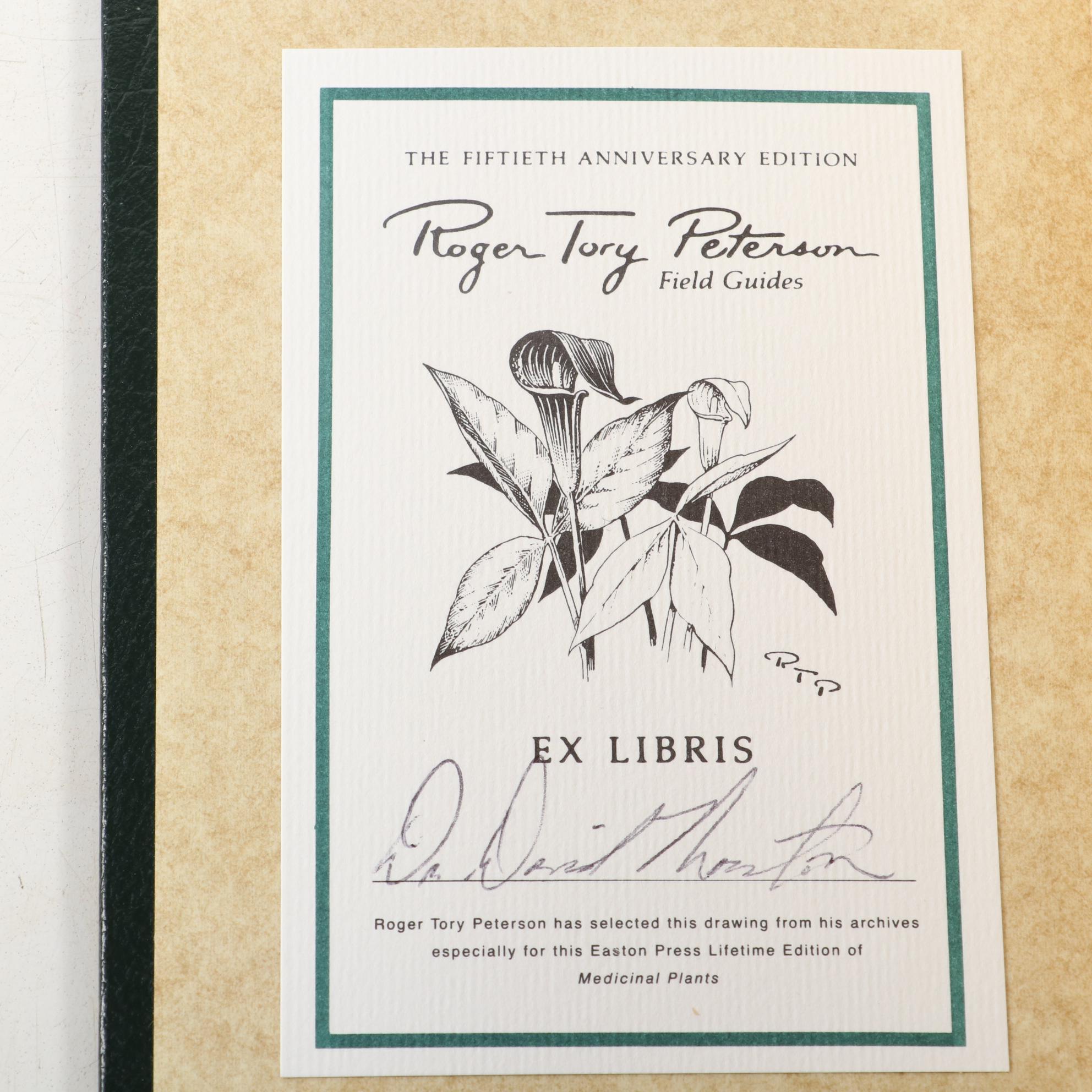 Easton Press Roger Tory Peterson Field Guides on Wildflowers and Plants