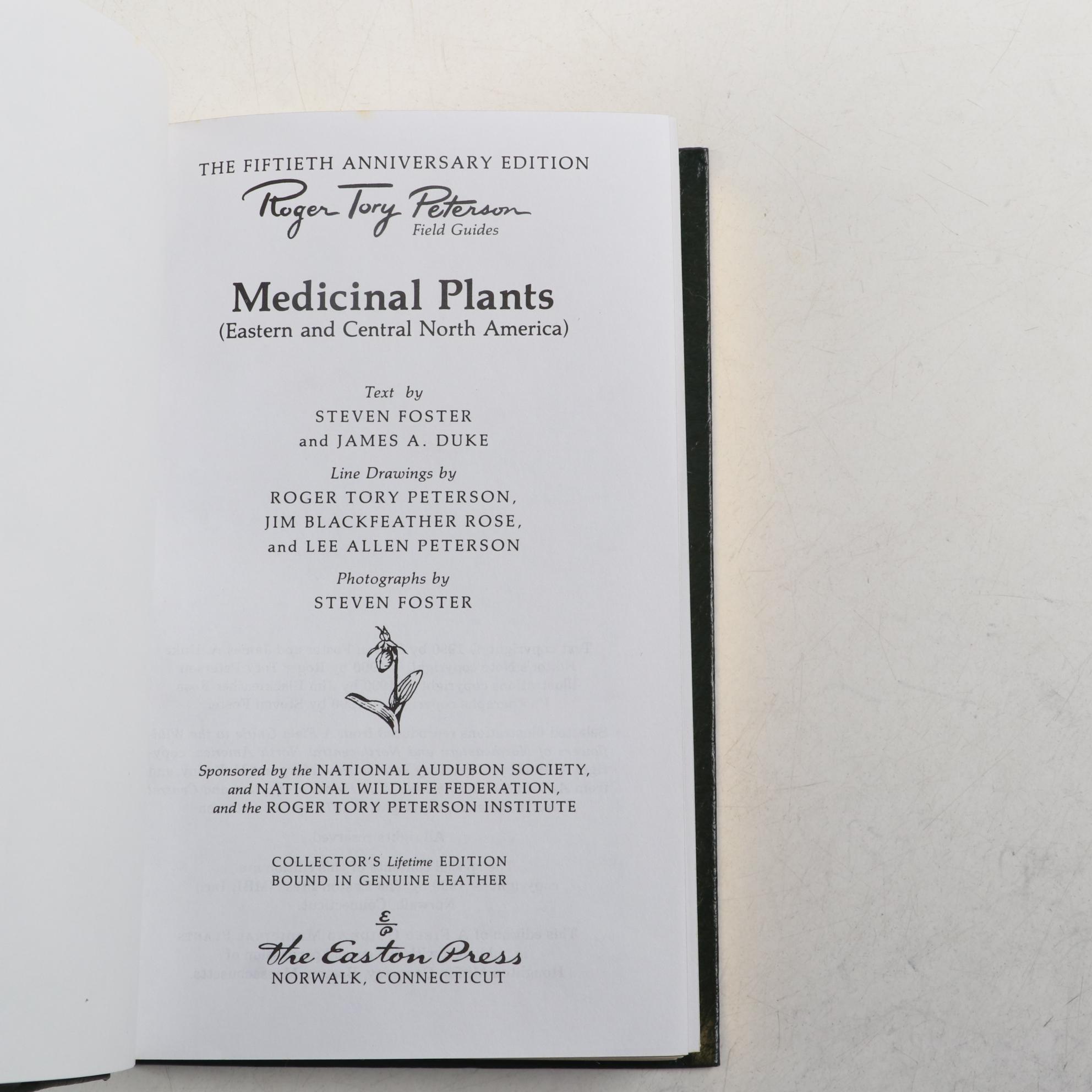 Easton Press Roger Tory Peterson Field Guides on Wildflowers and Plants