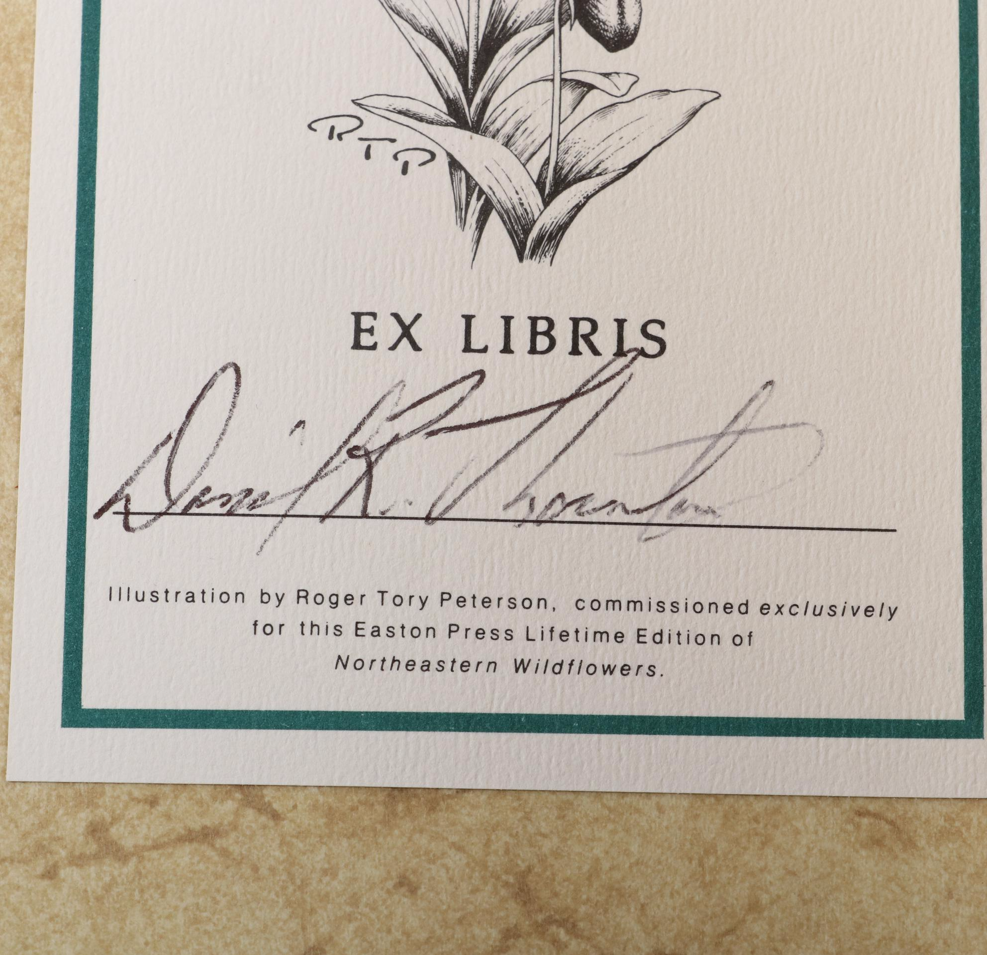 Easton Press Roger Tory Peterson Field Guides on Wildflowers and Plants