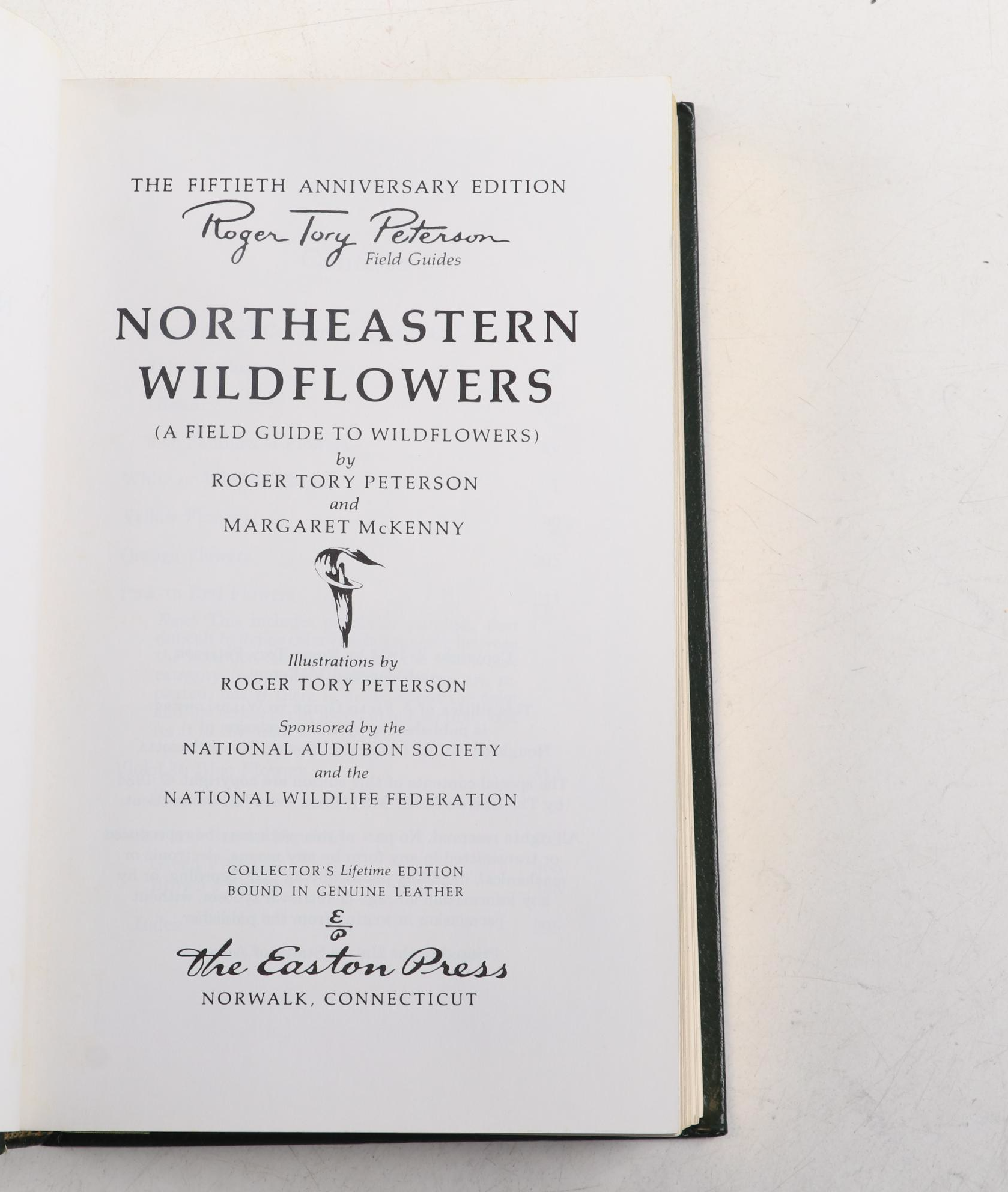 Easton Press Roger Tory Peterson Field Guides on Wildflowers and Plants