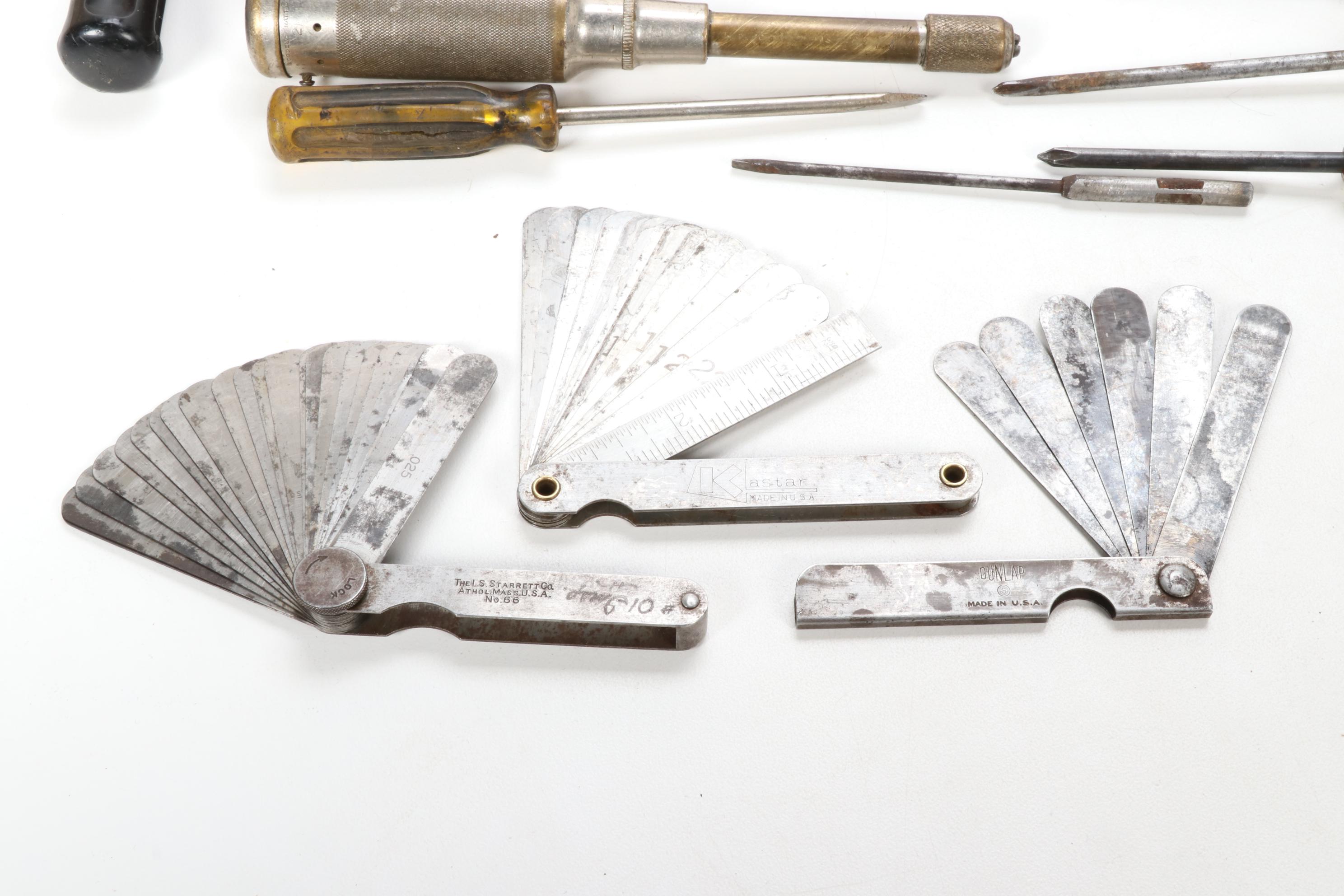 Miller's Falls, Yankee, Dunlap, Kastar, & Other Wooden Vintage Hand Tools