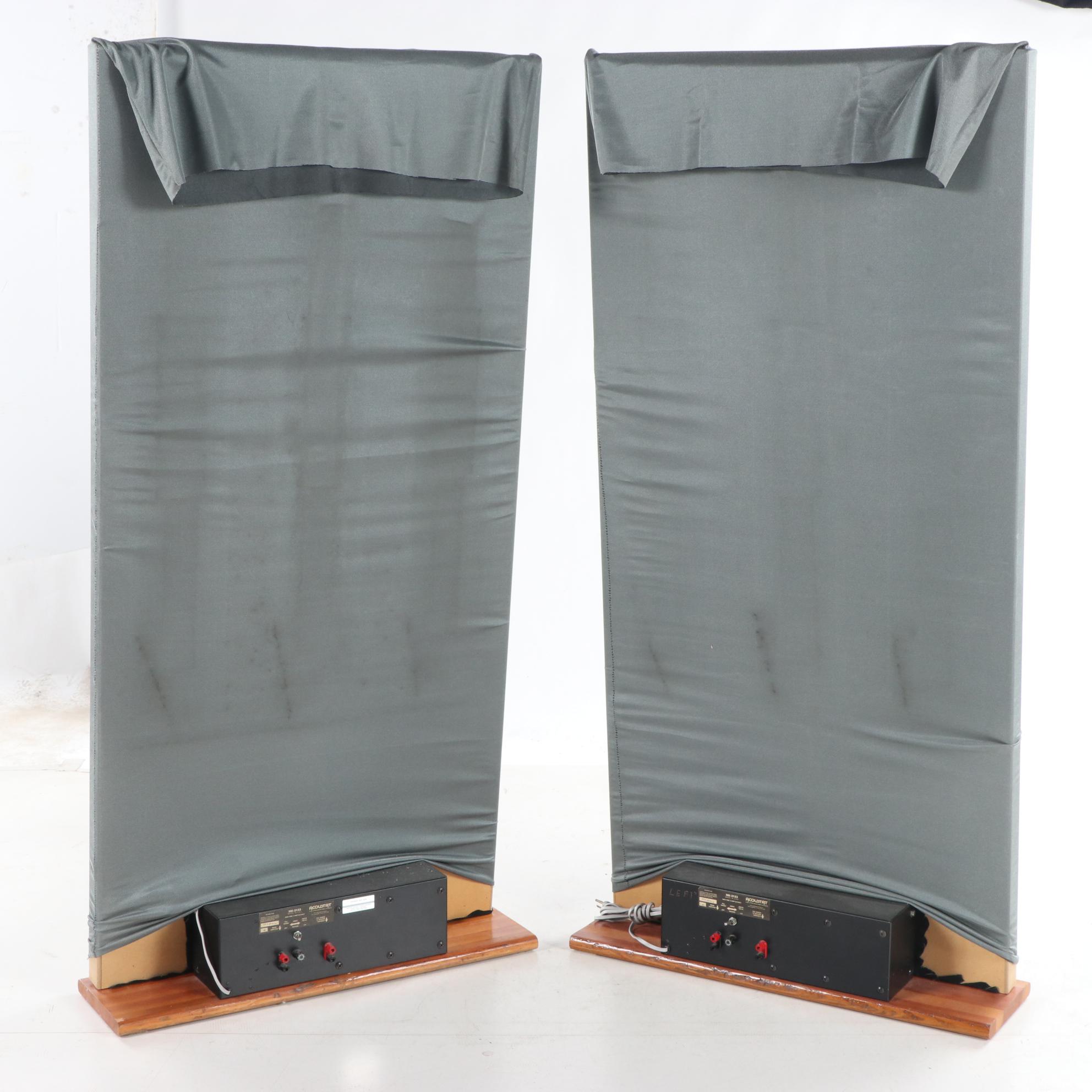 Acoustat Spectra 33 Mk-2123 Electrostatic Speakers