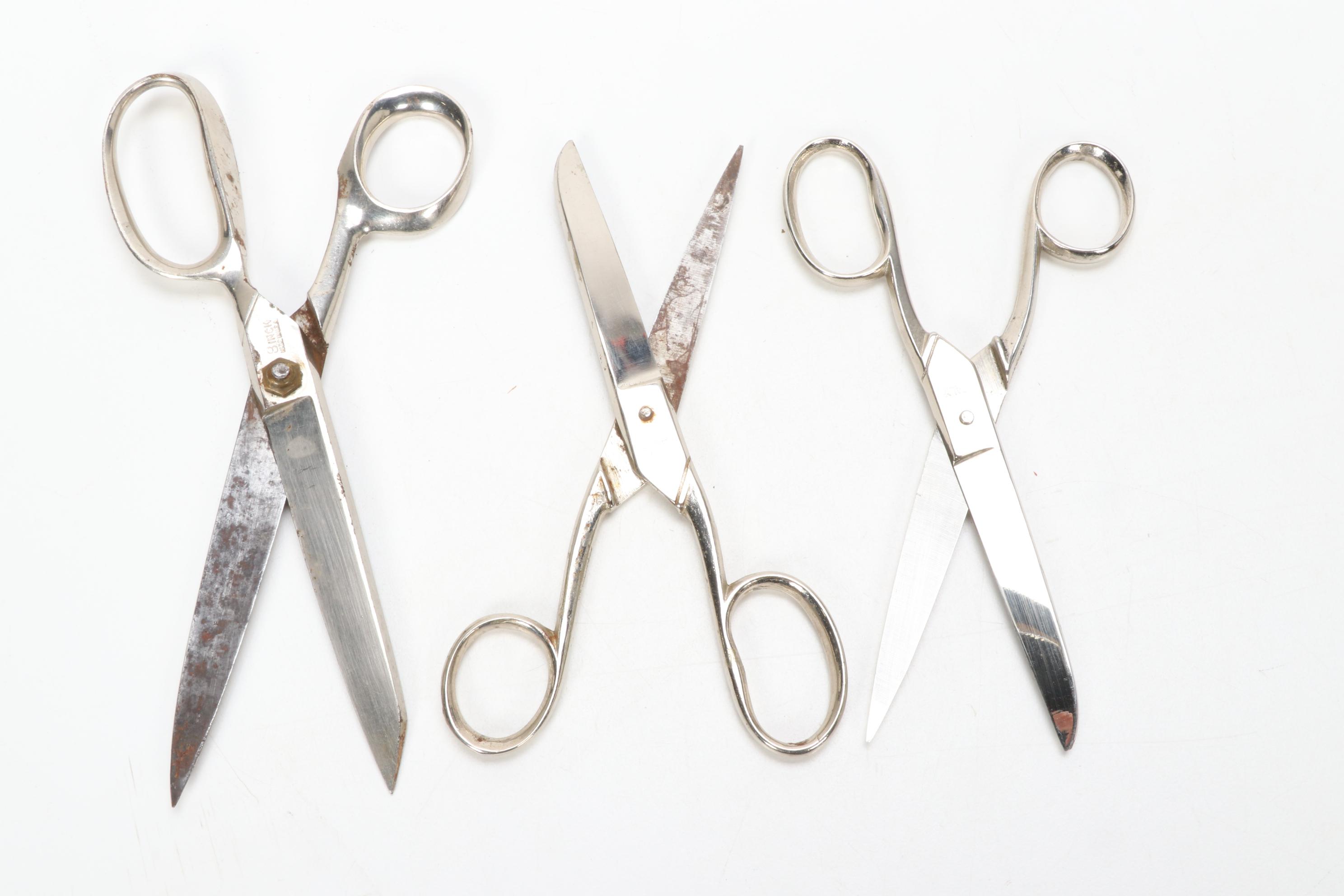 Sunbeam Model 9 Stand Mixer with Scissors Including Wiss, Early/Mid 20th Century