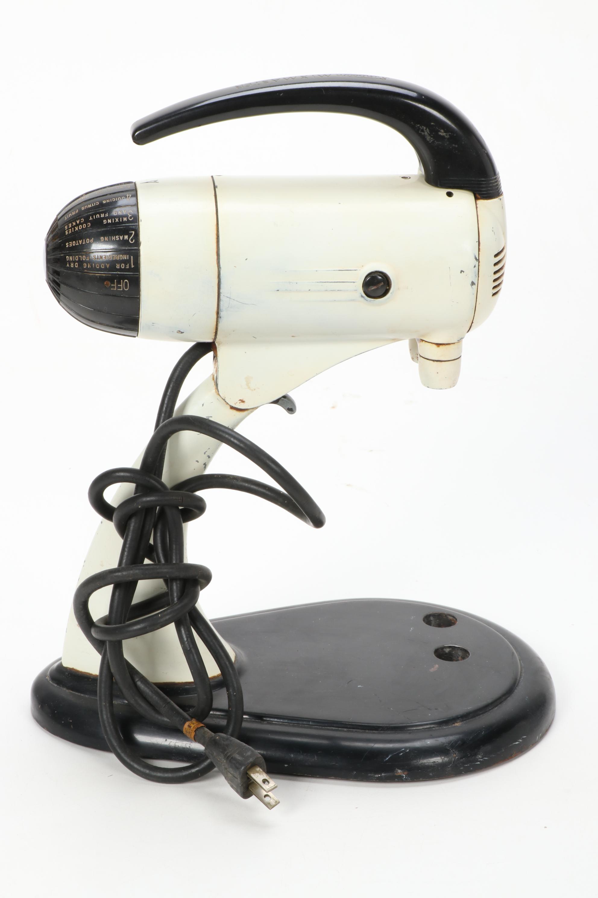 Sunbeam Model 9 Stand Mixer with Scissors Including Wiss, Early/Mid 20th Century