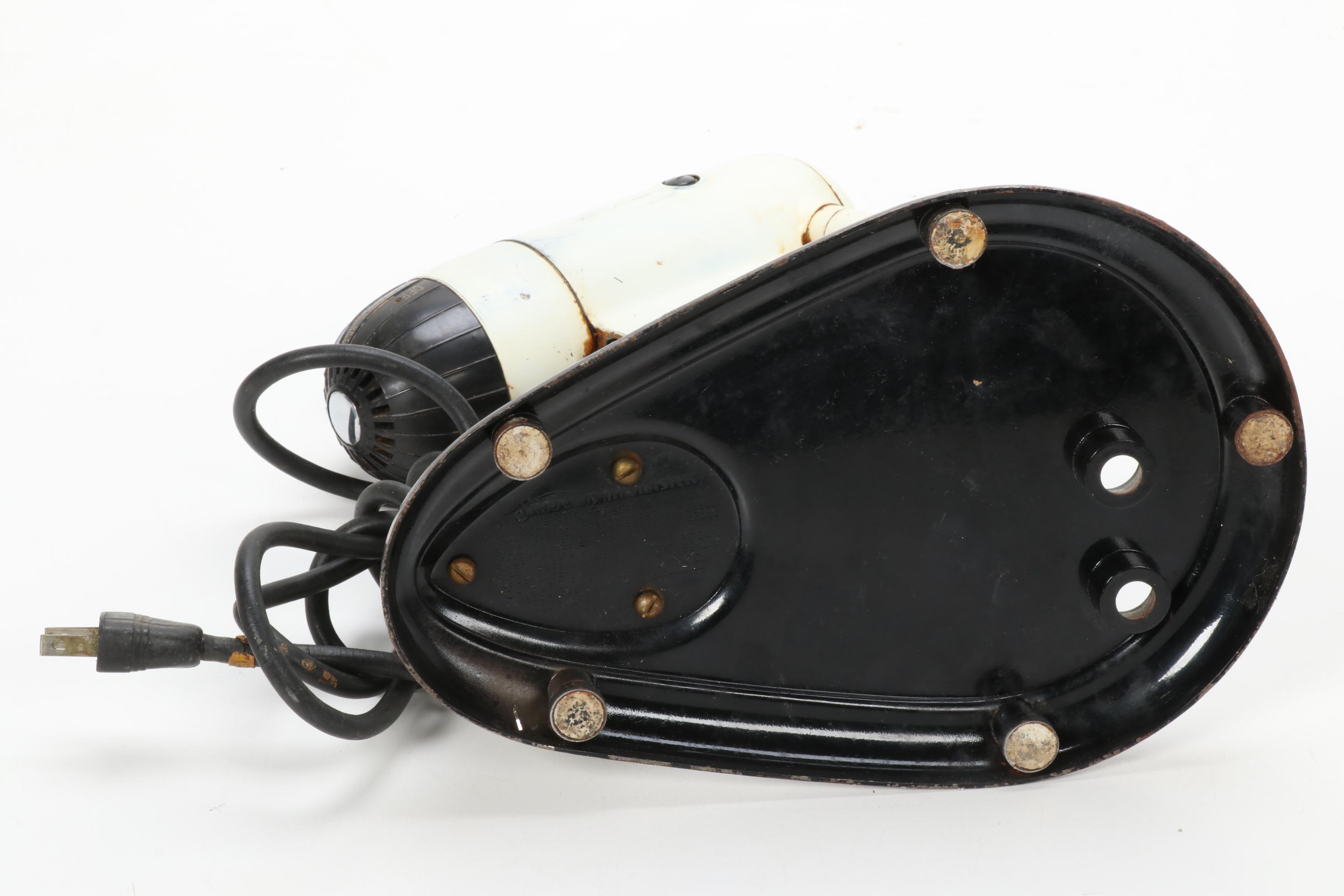 Sunbeam Model 9 Stand Mixer with Scissors Including Wiss, Early/Mid 20th Century