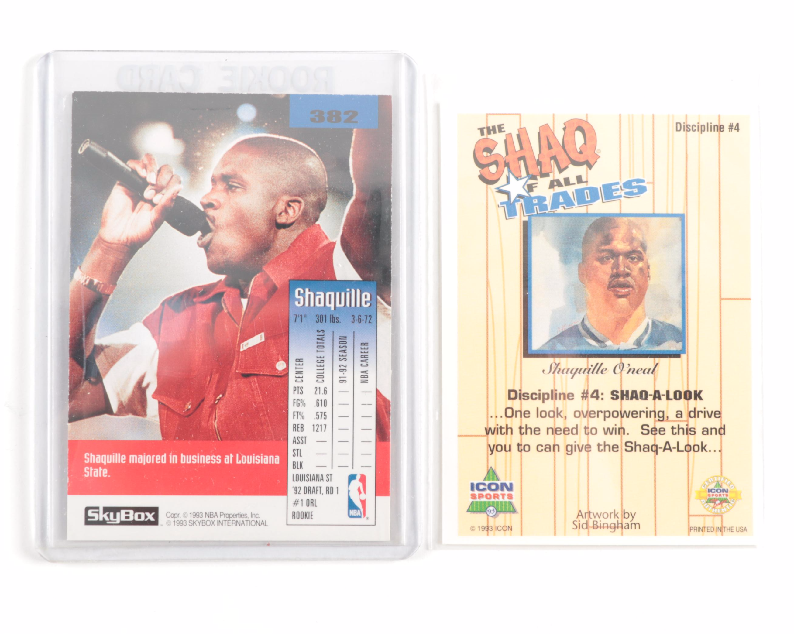 Shaquille O'Neal NBA Trading Cards